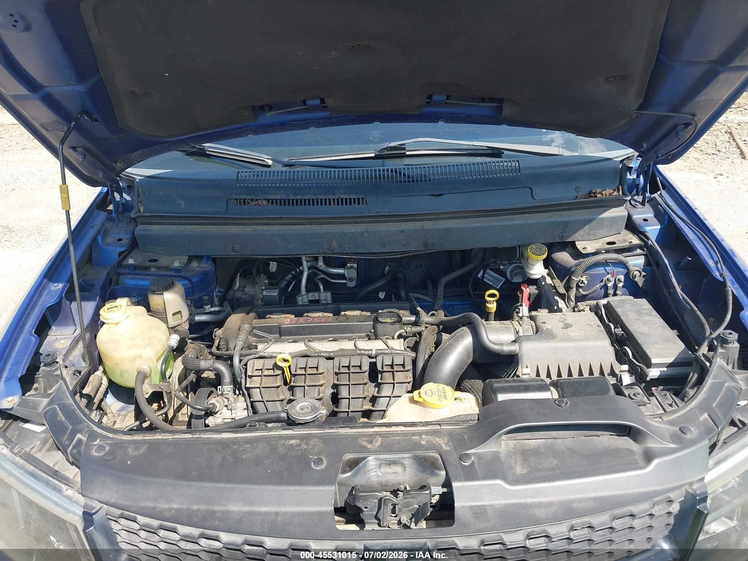2015 Dodge Journey Crossroad Blue vin: 3C4PDCGB5FT688438