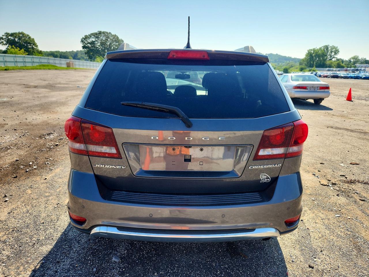 2015 Dodge Journey Crossroad Угольный vin: 3C4PDCGB5FT711765