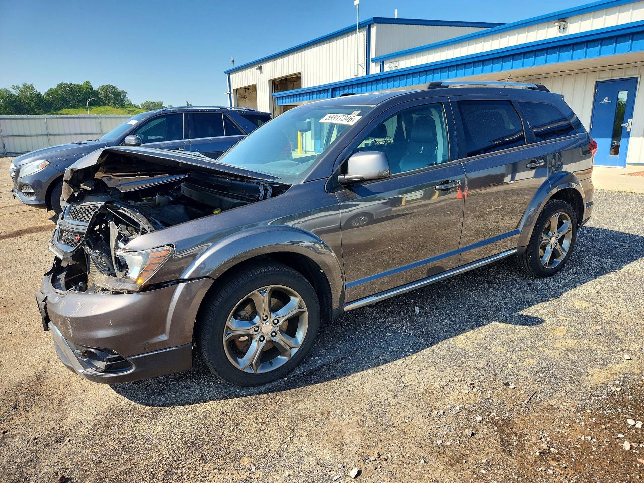 2015 Dodge Journey Crossroad Charcoal vin: 3C4PDCGB5FT711765
