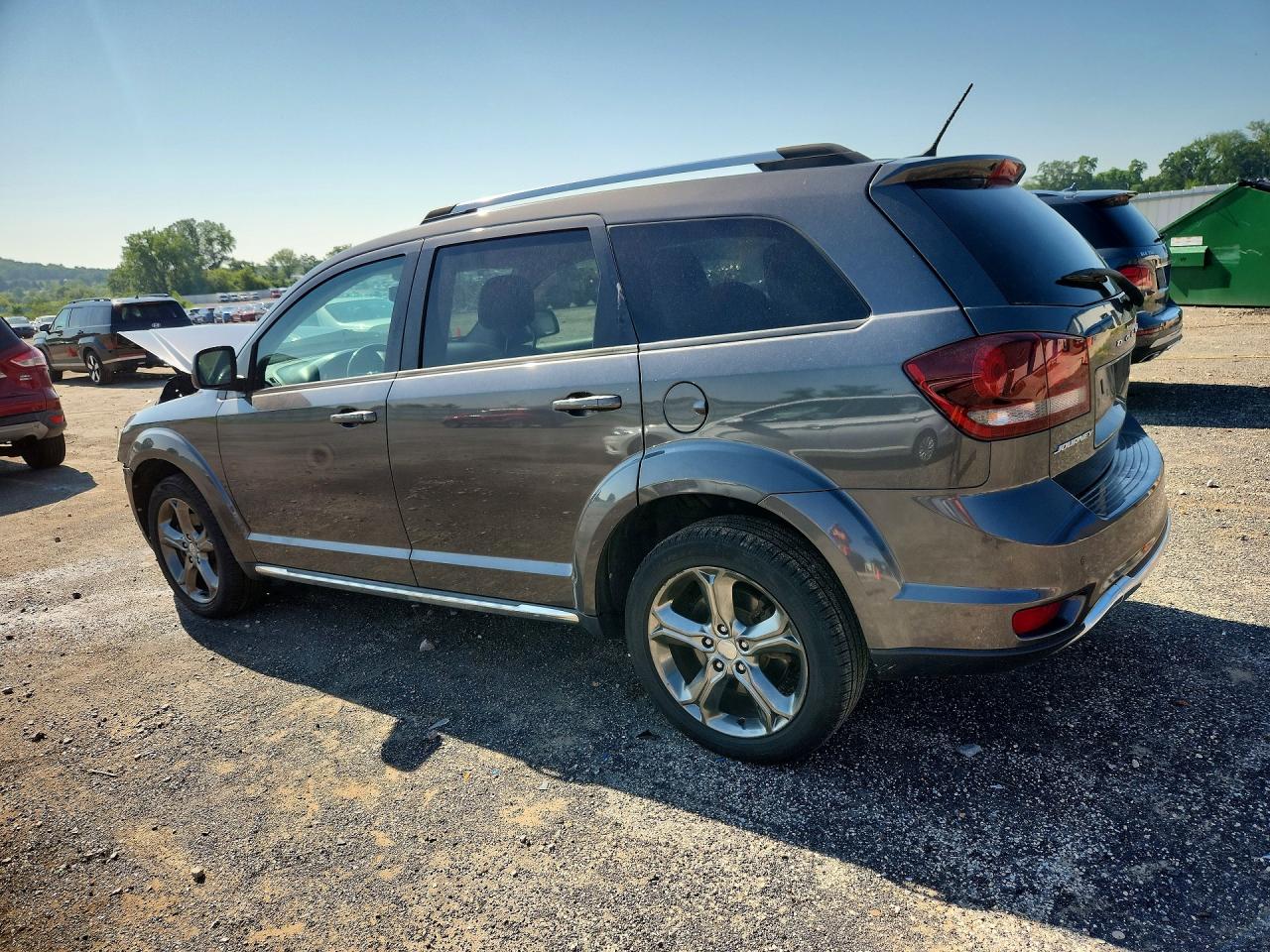 2015 Dodge Journey Crossroad Угольный vin: 3C4PDCGB5FT711765