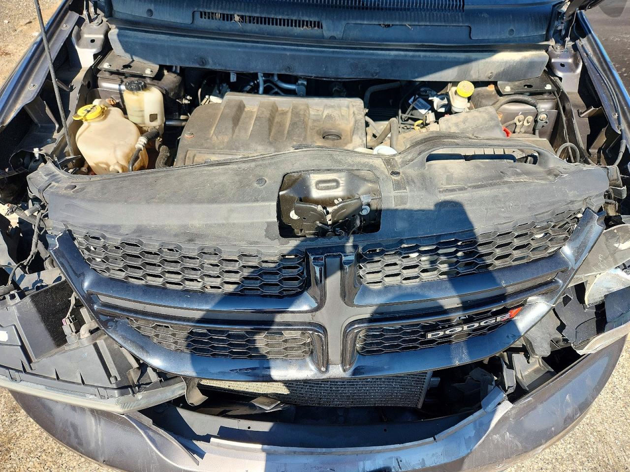 2015 Dodge Journey Crossroad Угольный vin: 3C4PDCGB5FT711765