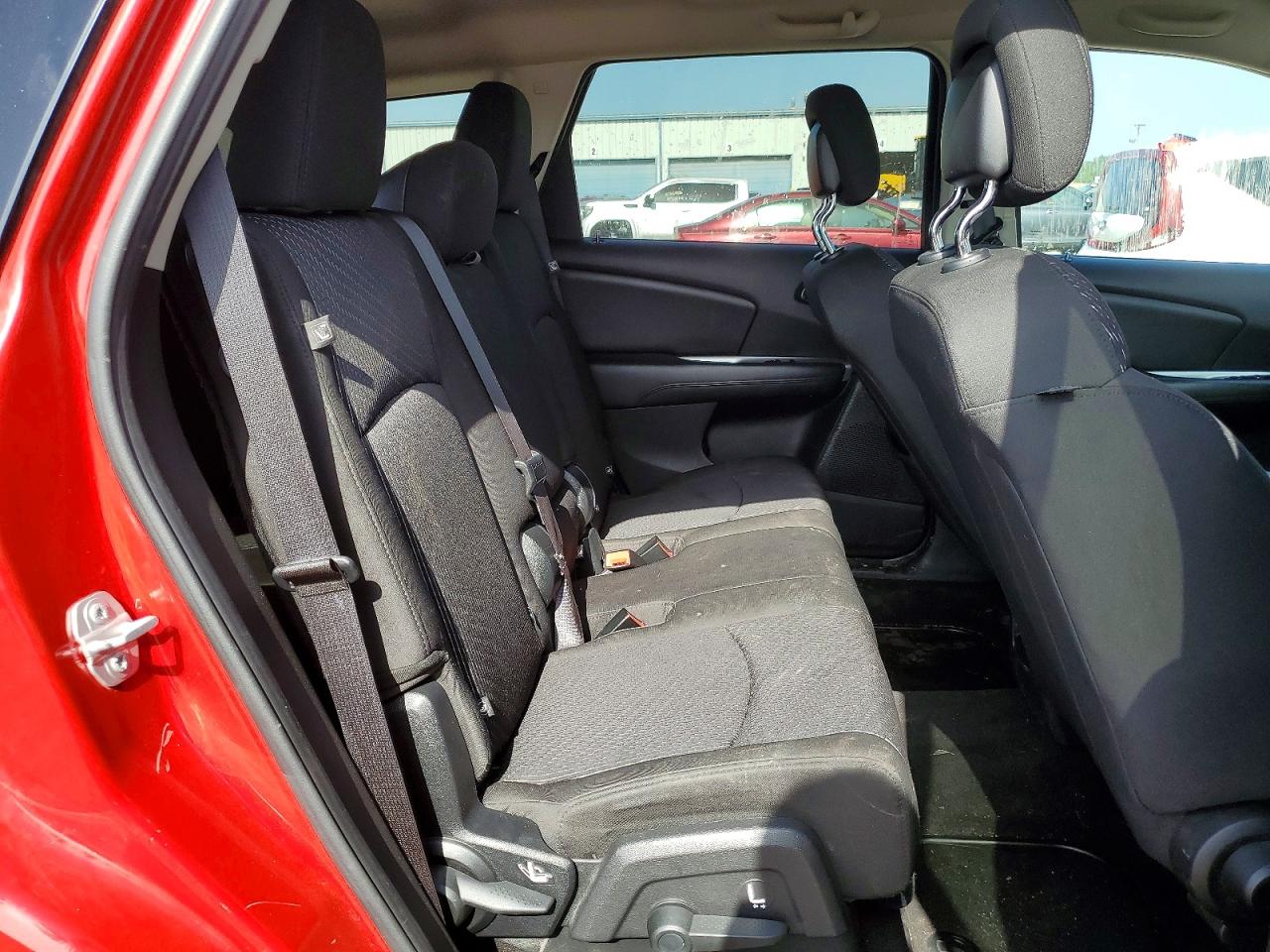 2016 Dodge Journey Crossroad Red vin: 3C4PDCGB5GT112348