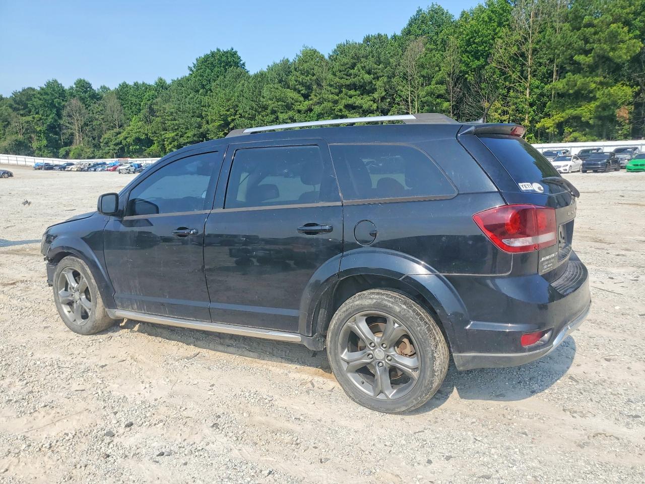 2015 Dodge Journey Crossroad Black vin: 3C4PDCGB6FT600352