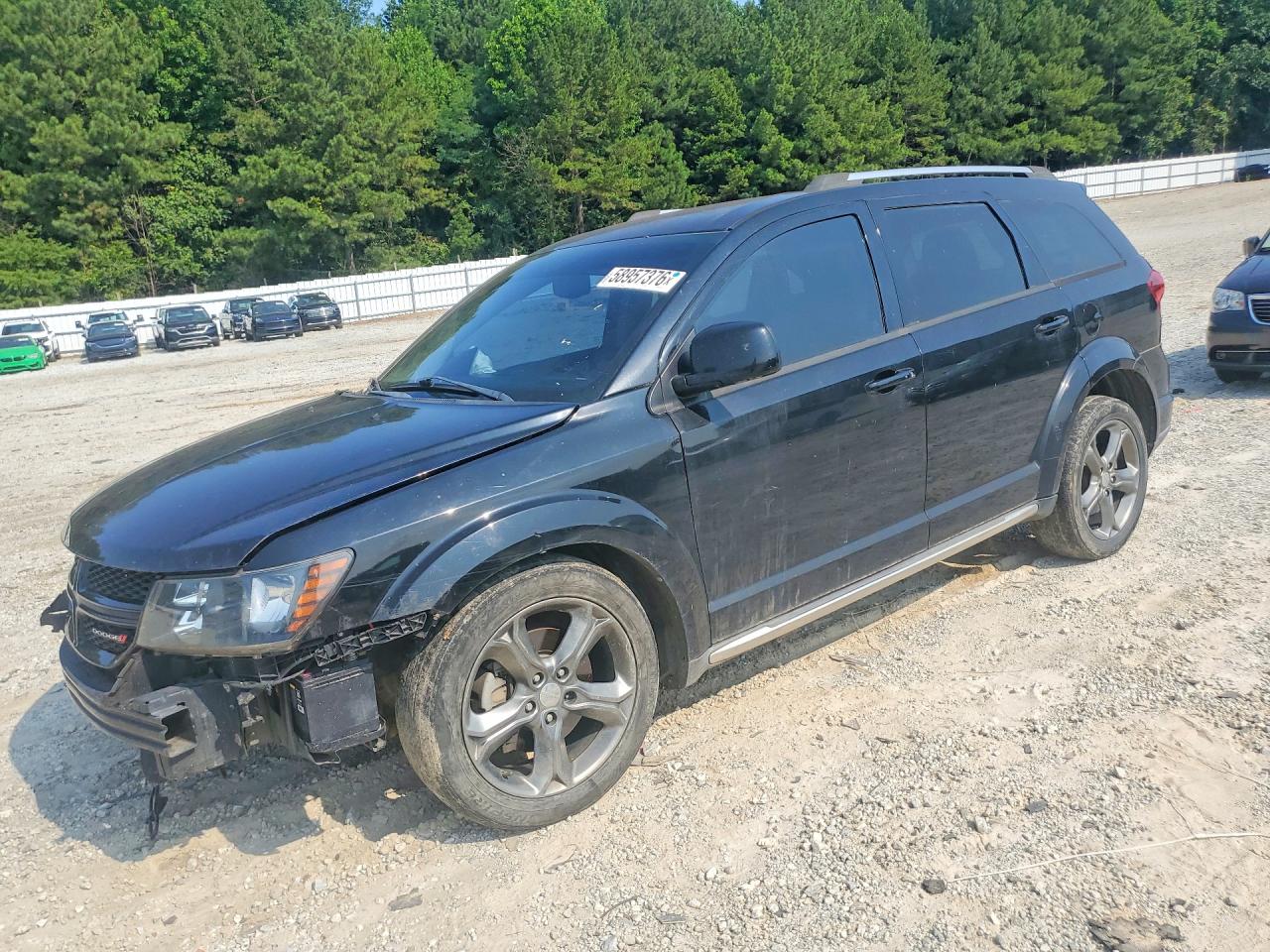 2015 Dodge Journey Crossroad Black vin: 3C4PDCGB6FT600352