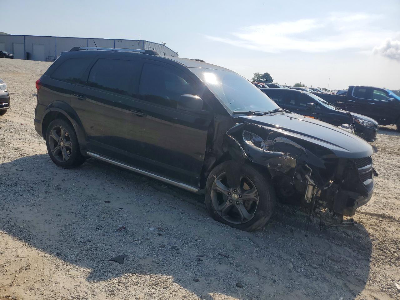 2015 Dodge Journey Crossroad Black vin: 3C4PDCGB6FT600352