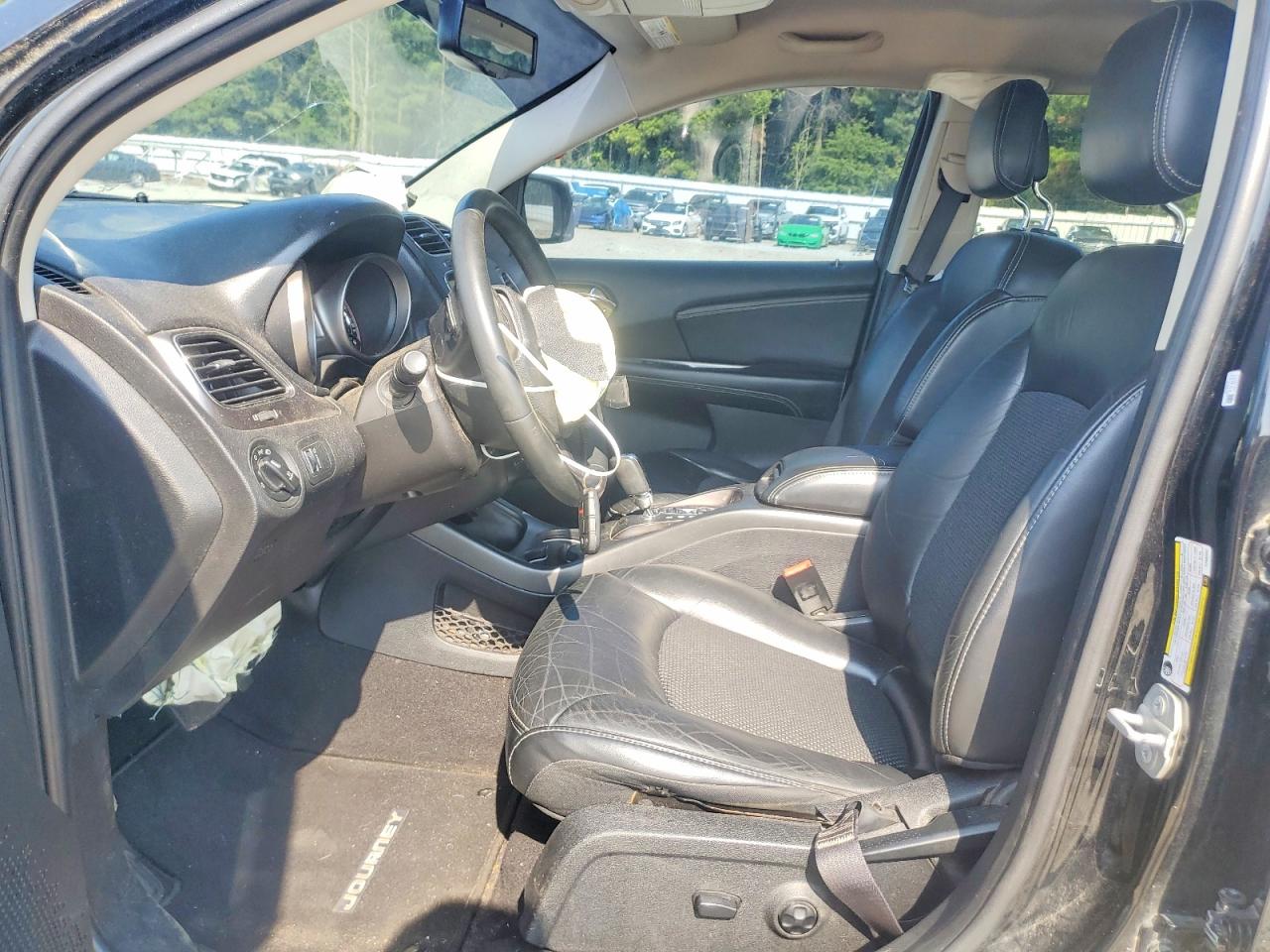 2015 Dodge Journey Crossroad Black vin: 3C4PDCGB6FT600352