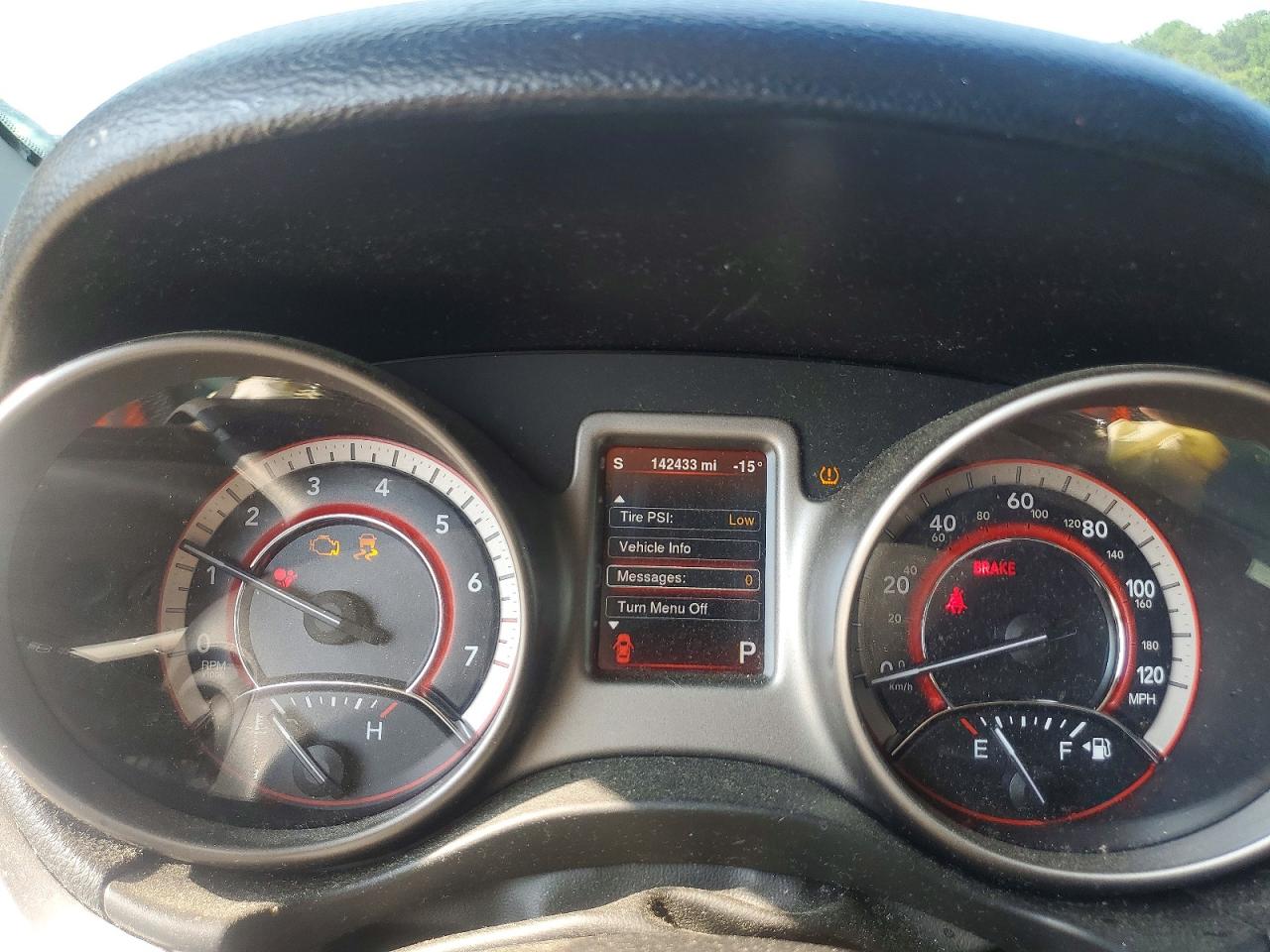 2015 Dodge Journey Crossroad Black vin: 3C4PDCGB6FT600352