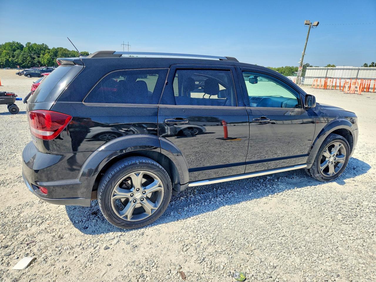 2015 Dodge Journey Crossroad Black vin: 3C4PDCGB7FT517142