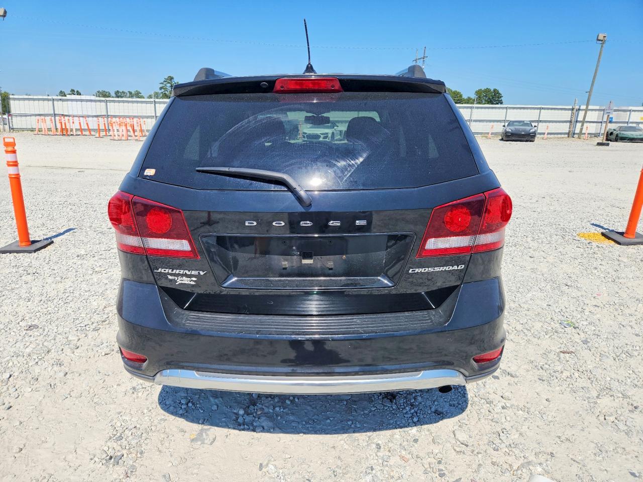 2015 Dodge Journey Crossroad Black vin: 3C4PDCGB7FT517142