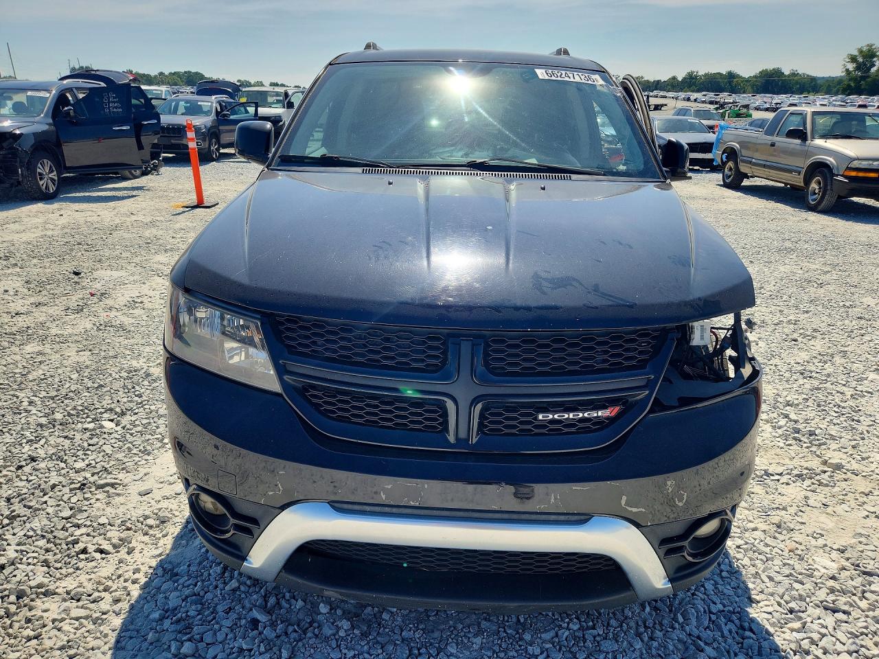 2015 Dodge Journey Crossroad Black vin: 3C4PDCGB7FT517142