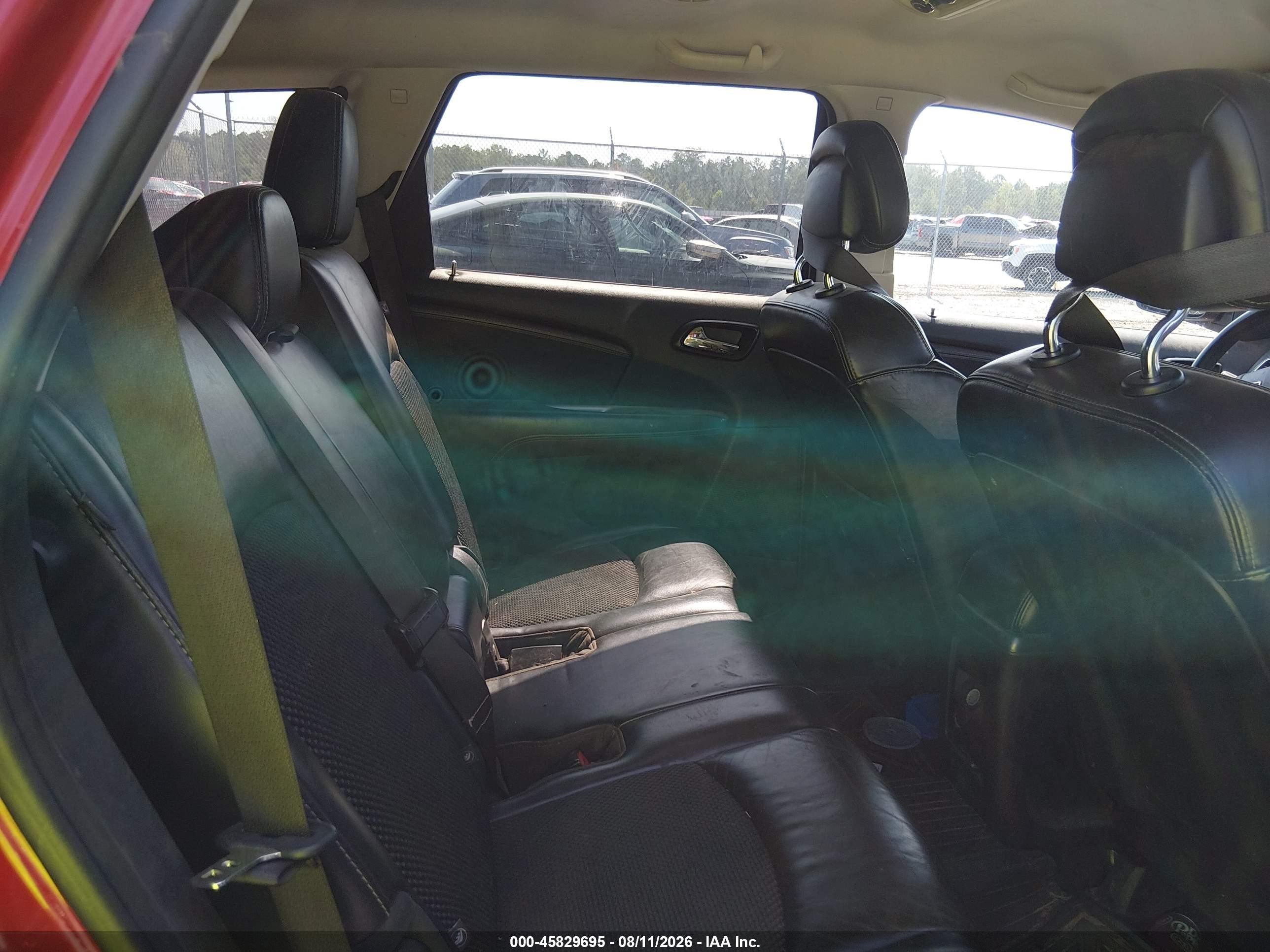 2015 Dodge Journey Crossroad Красный vin: 3C4PDCGB7FT718894