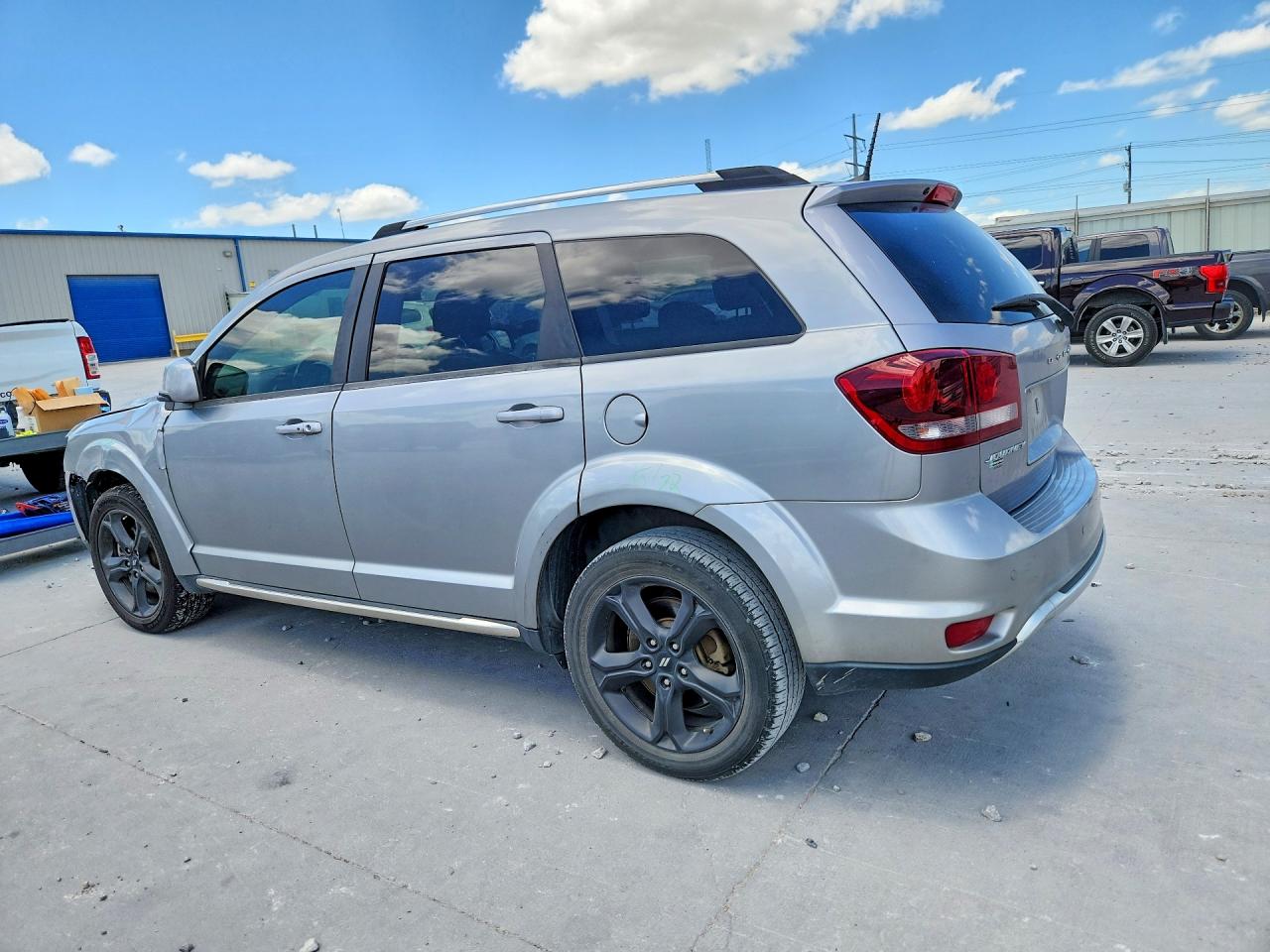 2021 Dodge Journey Crossroad Gray vin: 3C4PDCGB7LT263833