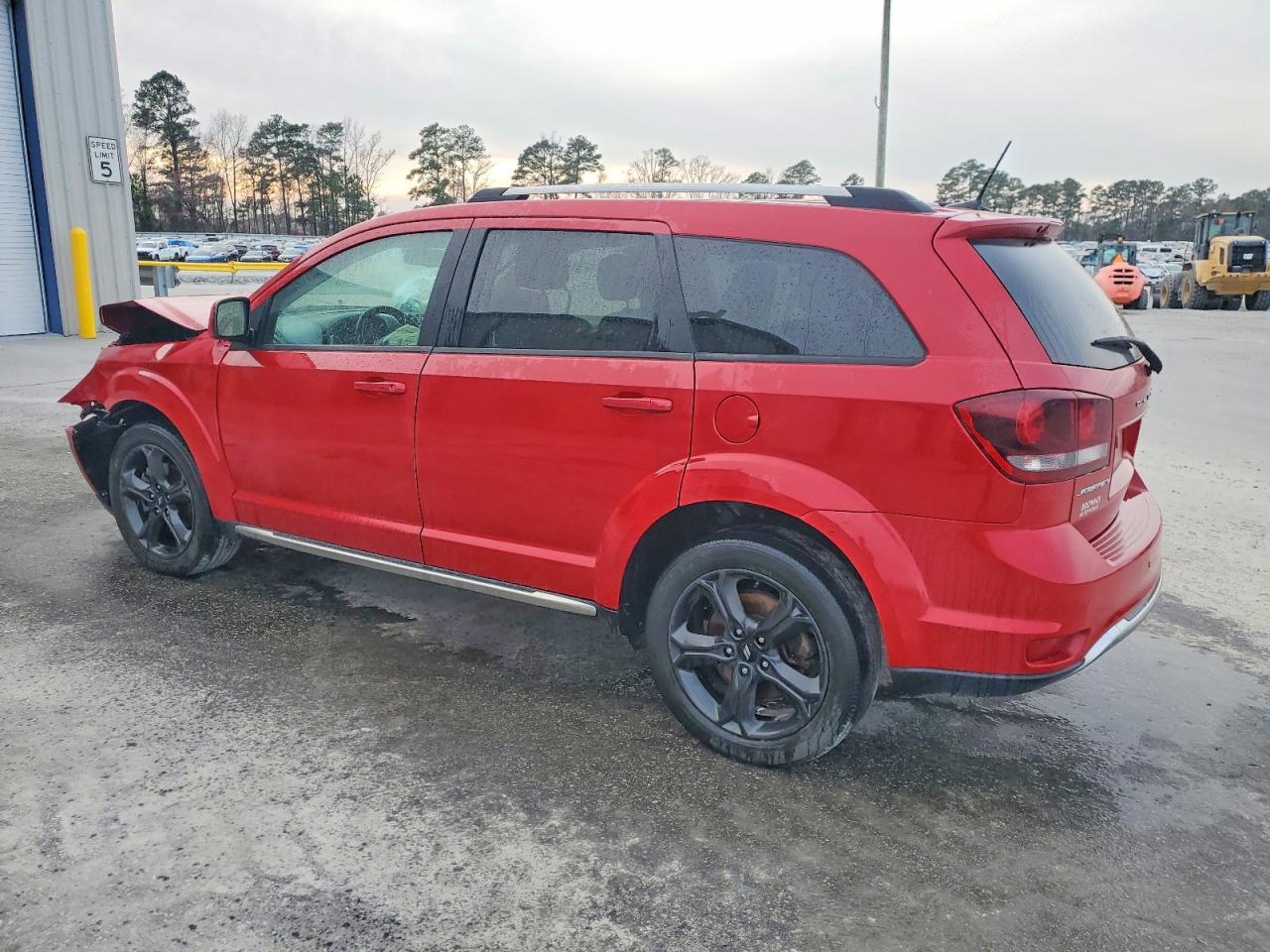 2020 Dodge Journey Crossroad Красный vin: 3C4PDCGB7LT268644