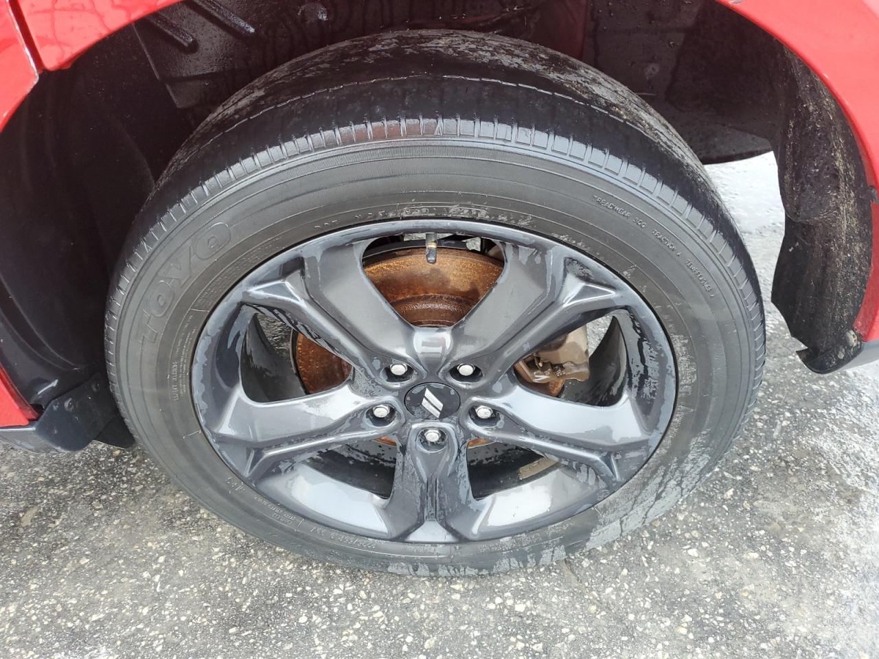 2020 Dodge Journey Crossroad Красный vin: 3C4PDCGB7LT268644 Damage: Left Rear Wheel, Curb Rash, 3 To 4 Inches