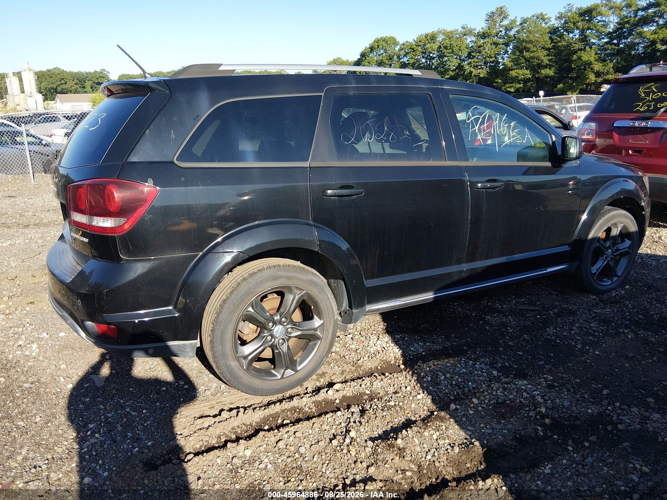 2014 Dodge Journey Crossroad Black vin: 3C4PDCGB8ET287545