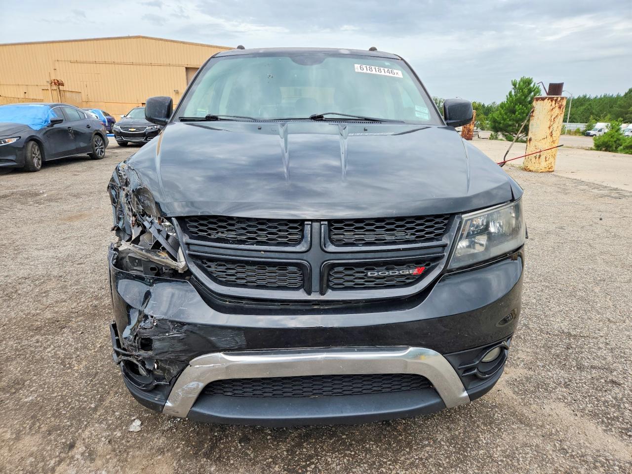 2015 Dodge Journey Crossroad Black vin: 3C4PDCGB8FT506585