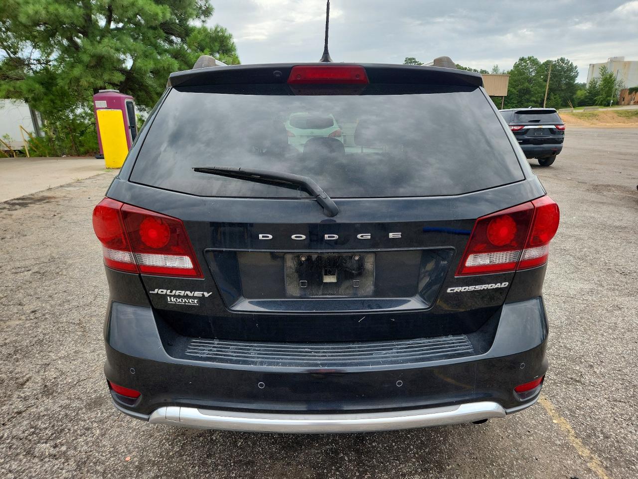 2015 Dodge Journey Crossroad Black vin: 3C4PDCGB8FT506585