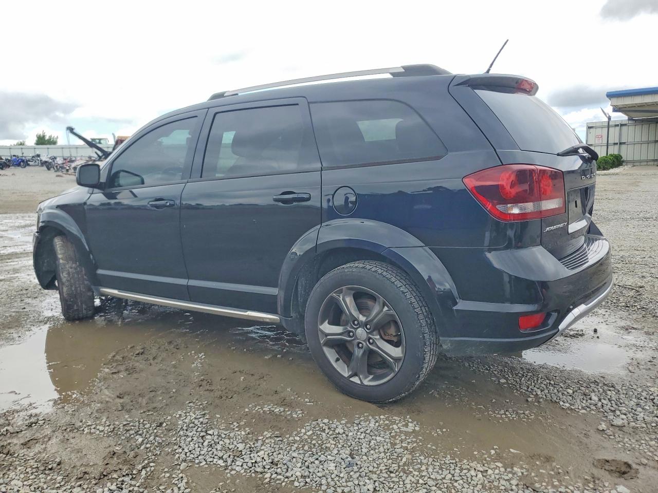 2015 Dodge Journey Crossroad Black vin: 3C4PDCGB8FT578080