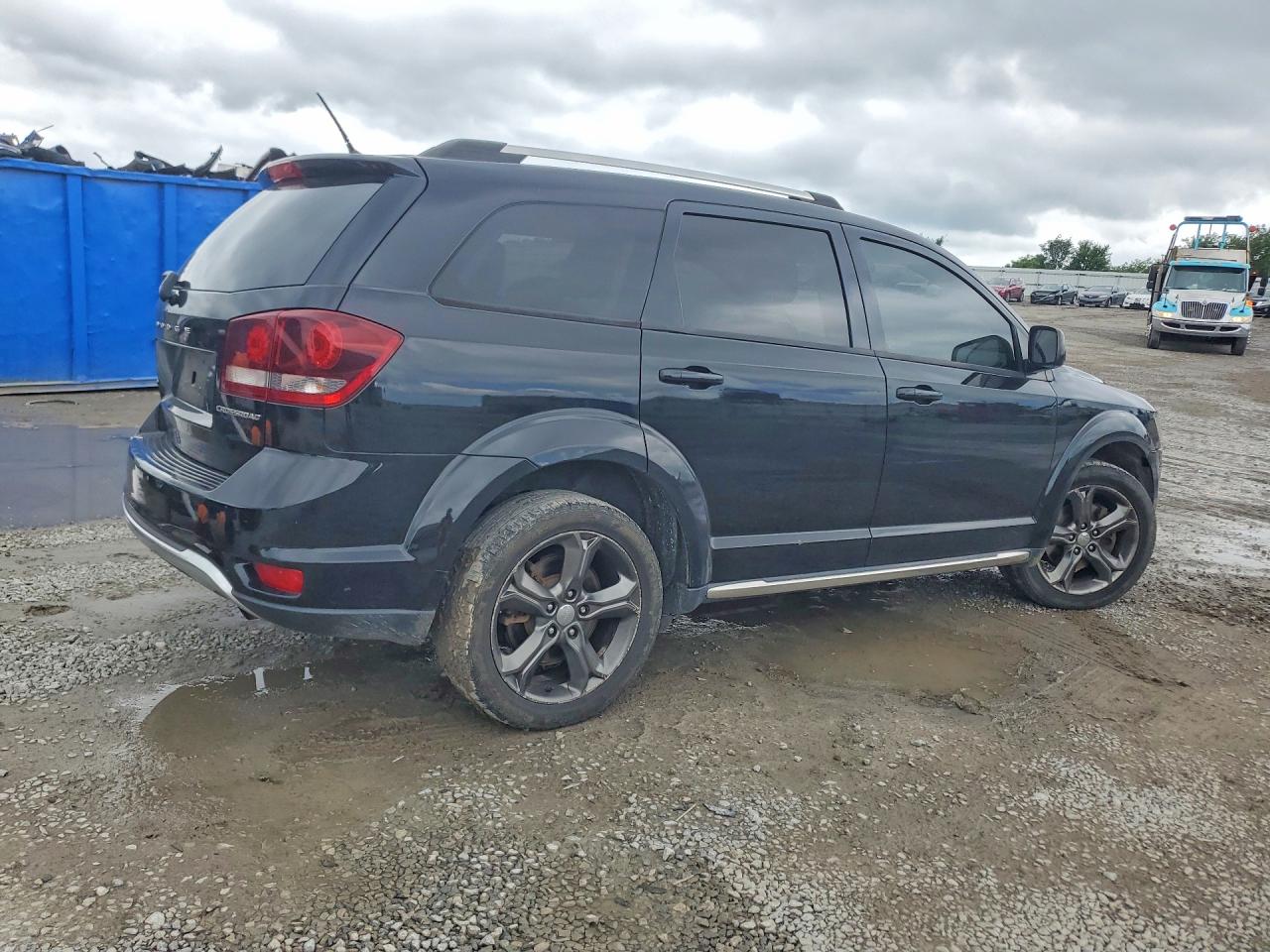 2015 Dodge Journey Crossroad Black vin: 3C4PDCGB8FT578080