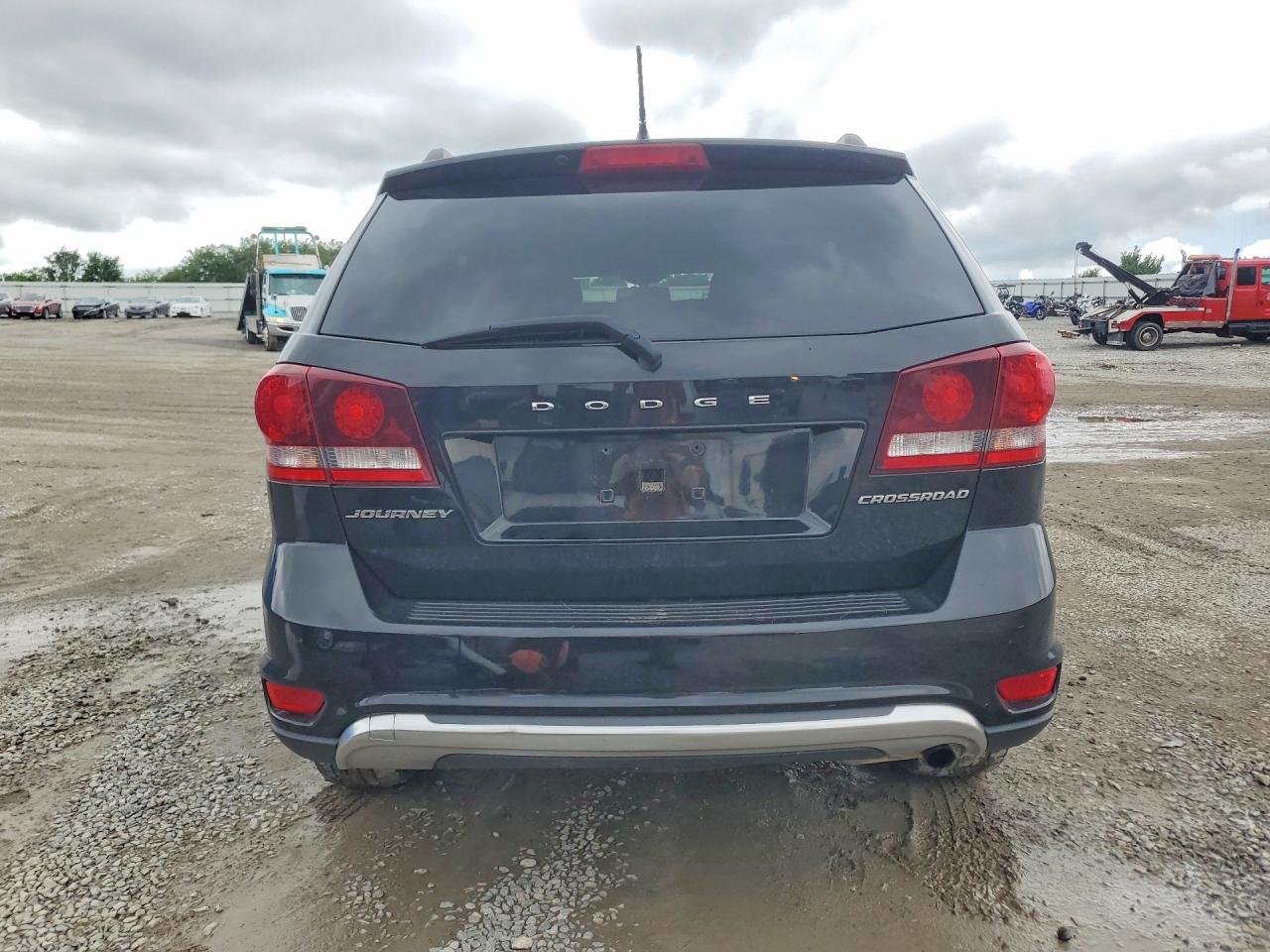 2015 Dodge Journey Crossroad Black vin: 3C4PDCGB8FT578080