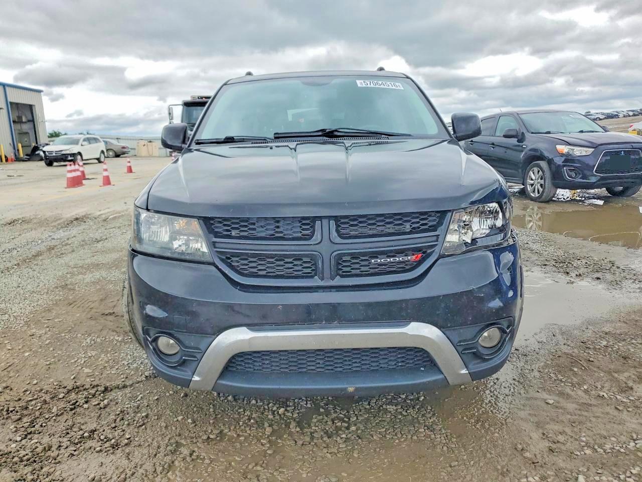 2015 Dodge Journey Crossroad Black vin: 3C4PDCGB8FT578080