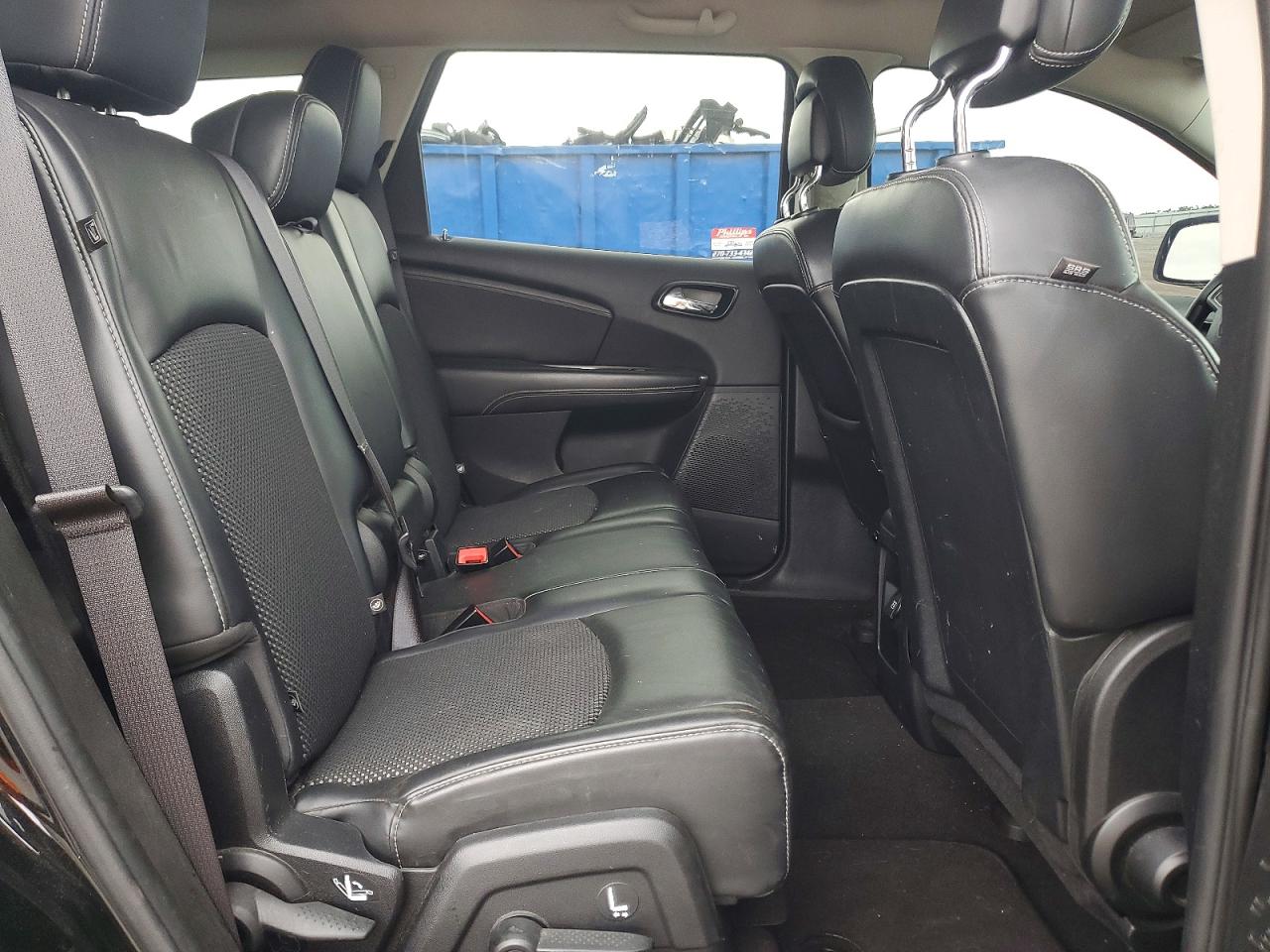 2015 Dodge Journey Crossroad Black vin: 3C4PDCGB8FT578080