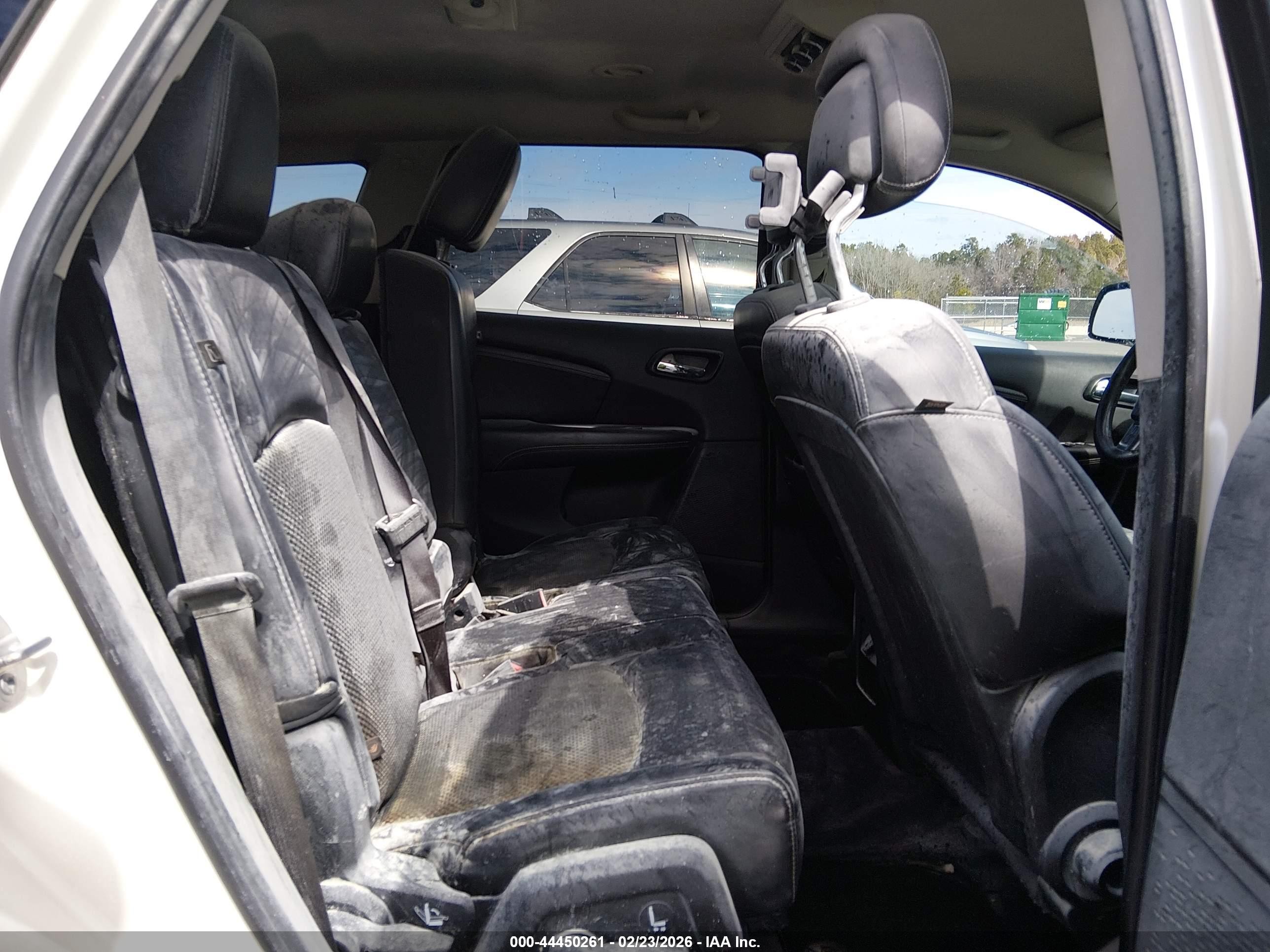 2015 Dodge Journey Crossroad White vin: 3C4PDCGB8FT614964