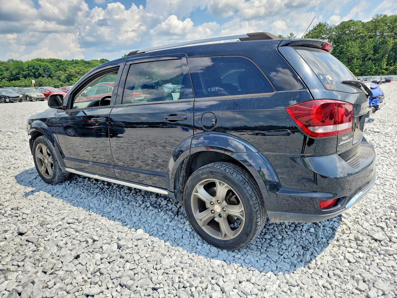 2015 Dodge Journey Crossroad Black vin: 3C4PDCGB8FT723070