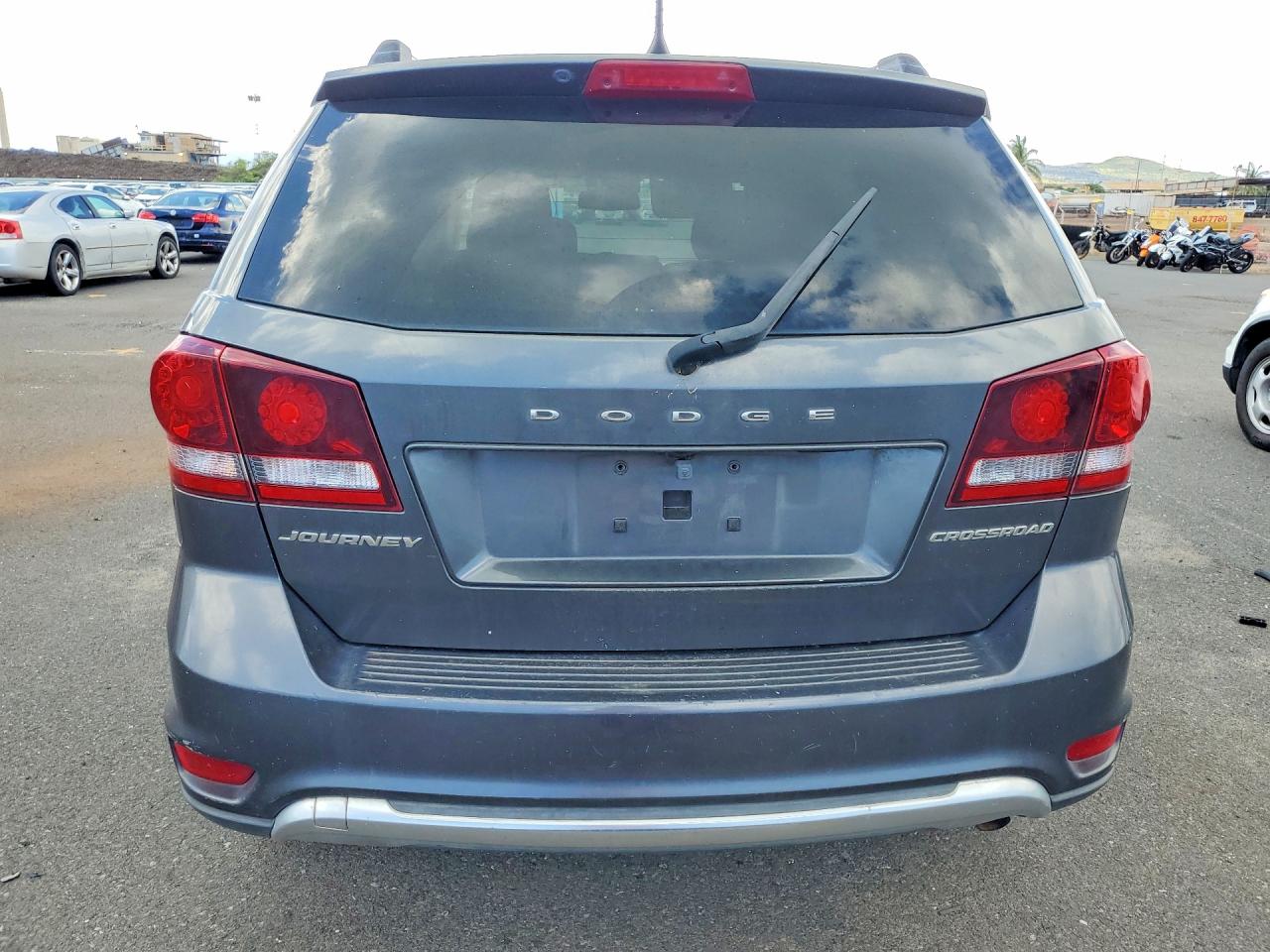 2019 Dodge Journey Crossroad Charcoal vin: 3C4PDCGB8KT681395