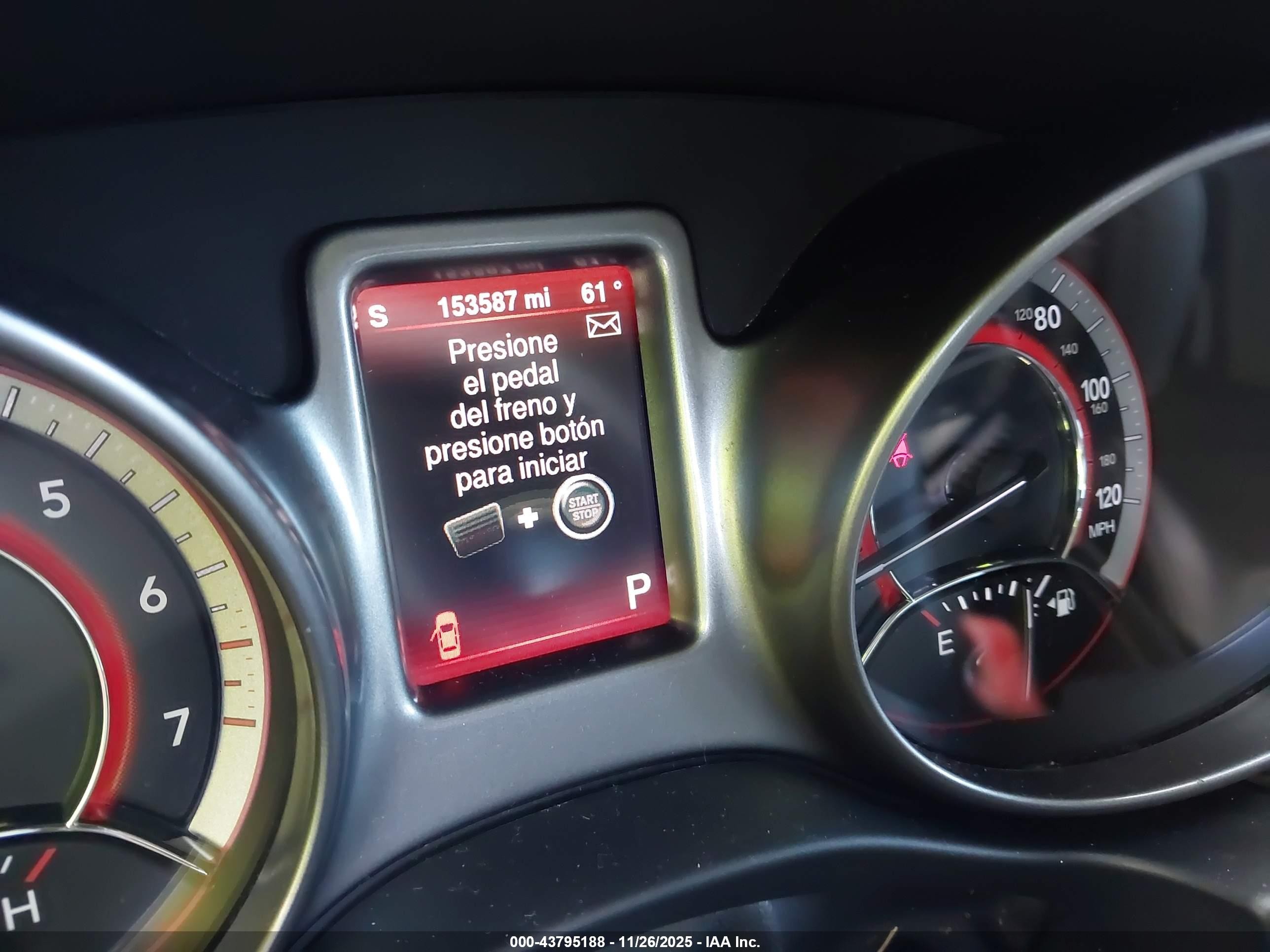 2015 Dodge Journey Crossroad Серый vin: 3C4PDCGB9FT654437