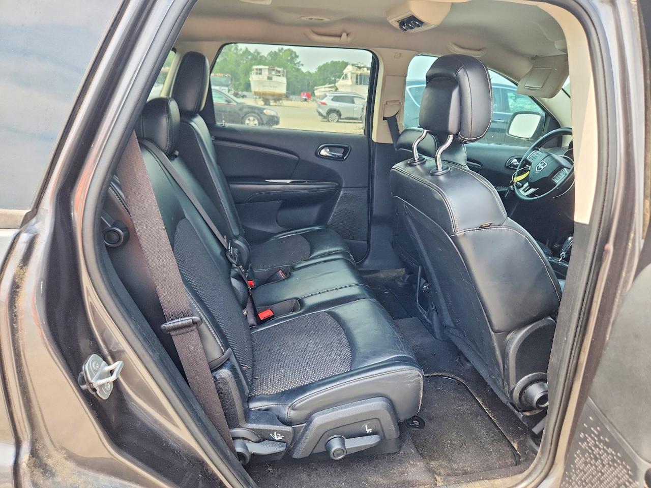 2015 Dodge Journey Crossroad Gray vin: 3C4PDCGBXFT596015