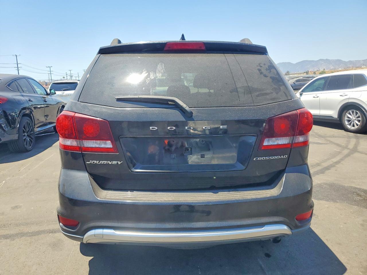 2015 Dodge Journey Crossroad Black vin: 3C4PDCGBXFT745085