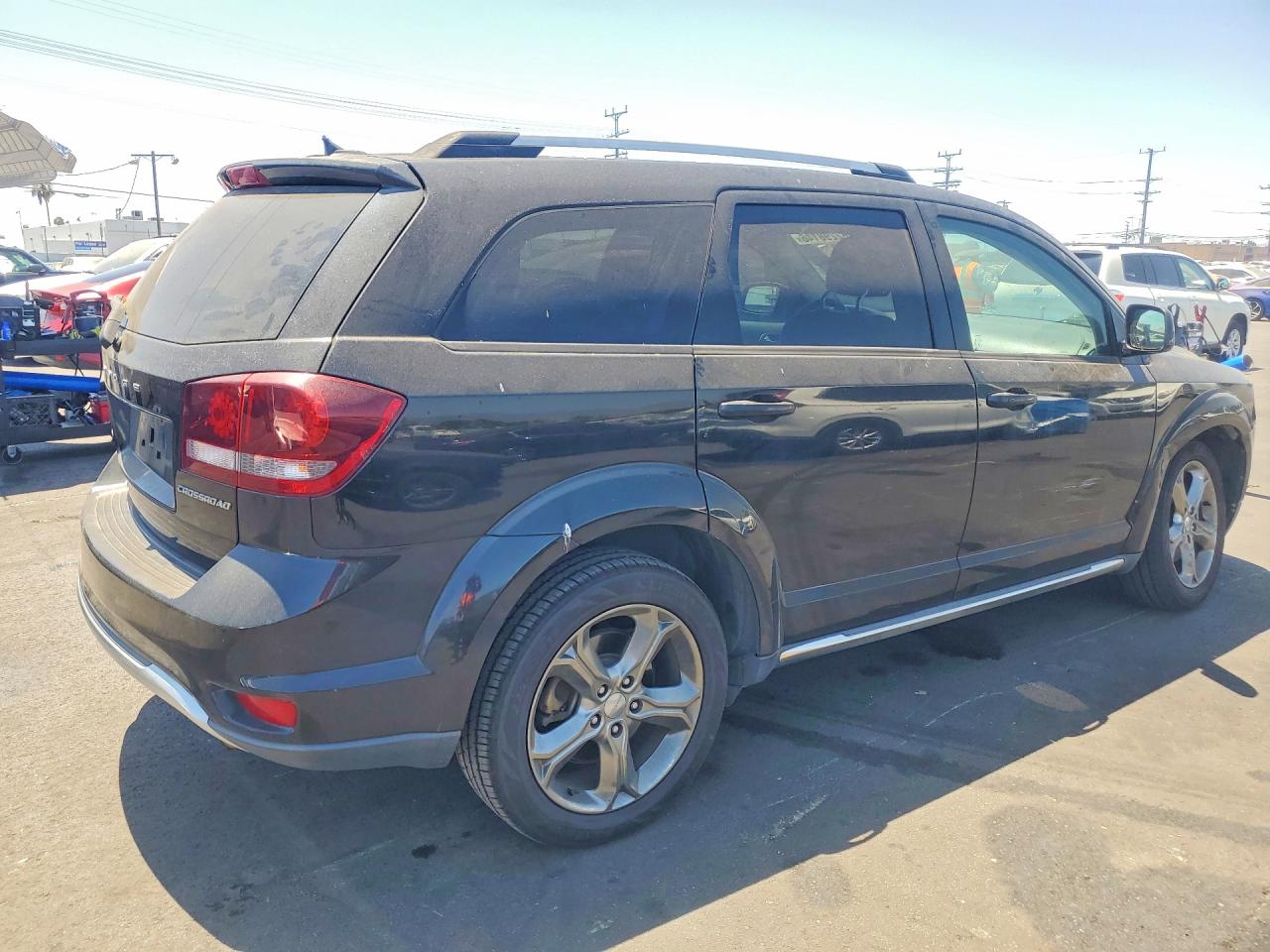 2015 Dodge Journey Crossroad Black vin: 3C4PDCGBXFT745085