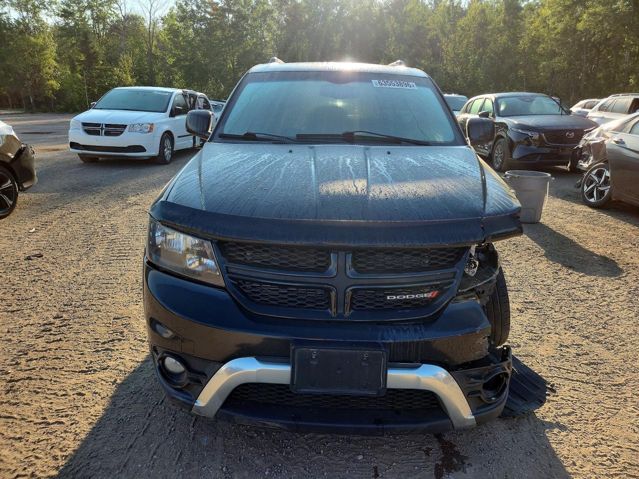 2014 Dodge Journey Crossroad Black vin: 3C4PDCGG1ET260814