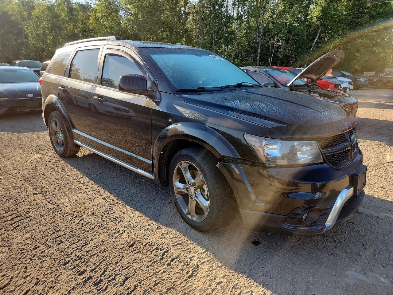 2014 Dodge Journey Crossroad Black vin: 3C4PDCGG1ET260814