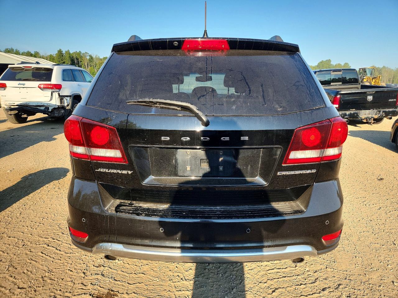 2014 Dodge Journey Crossroad Black vin: 3C4PDCGG1ET260814