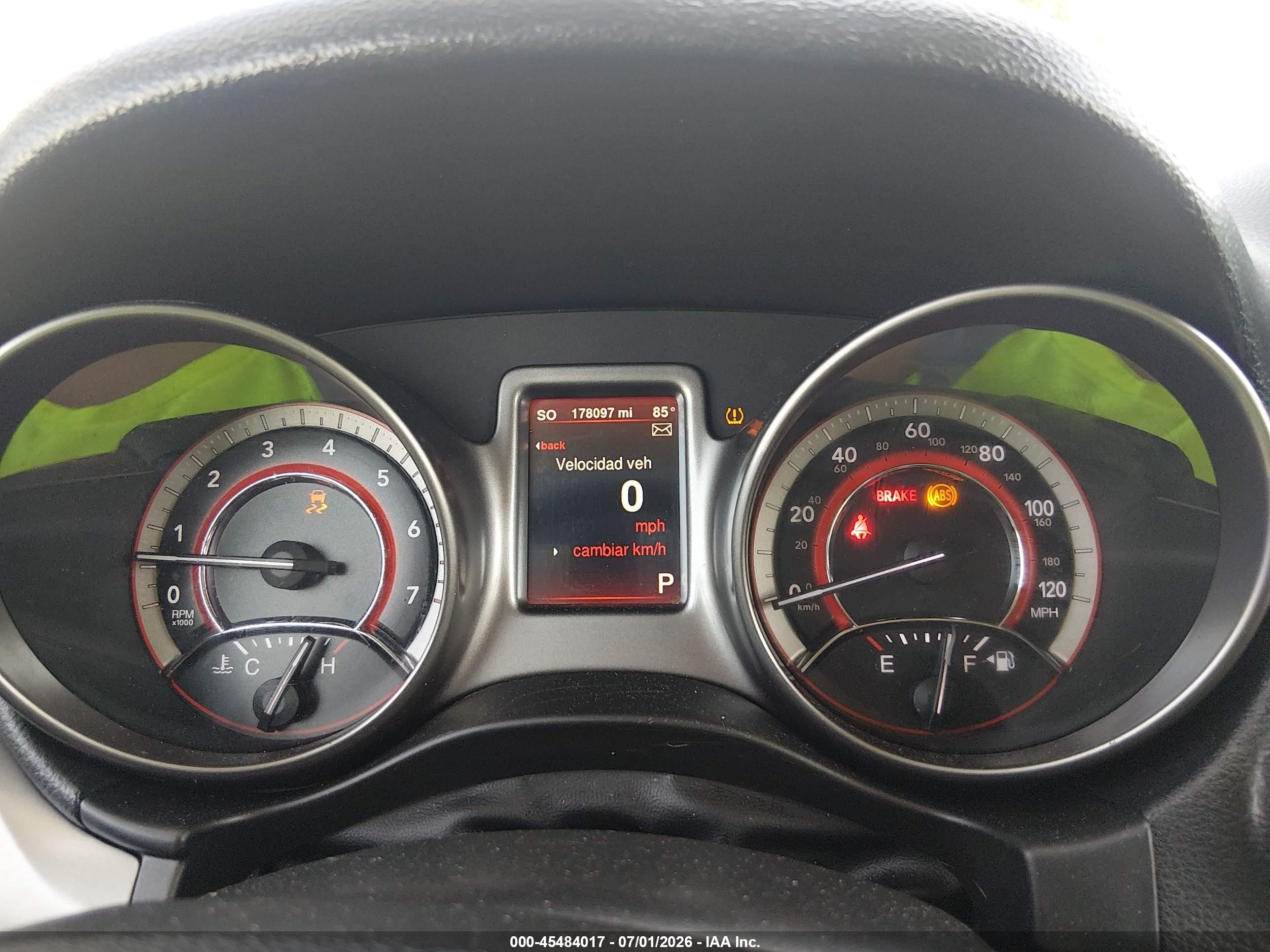 2015 Dodge Journey Crossroad Gray vin: 3C4PDCGG1FT630726