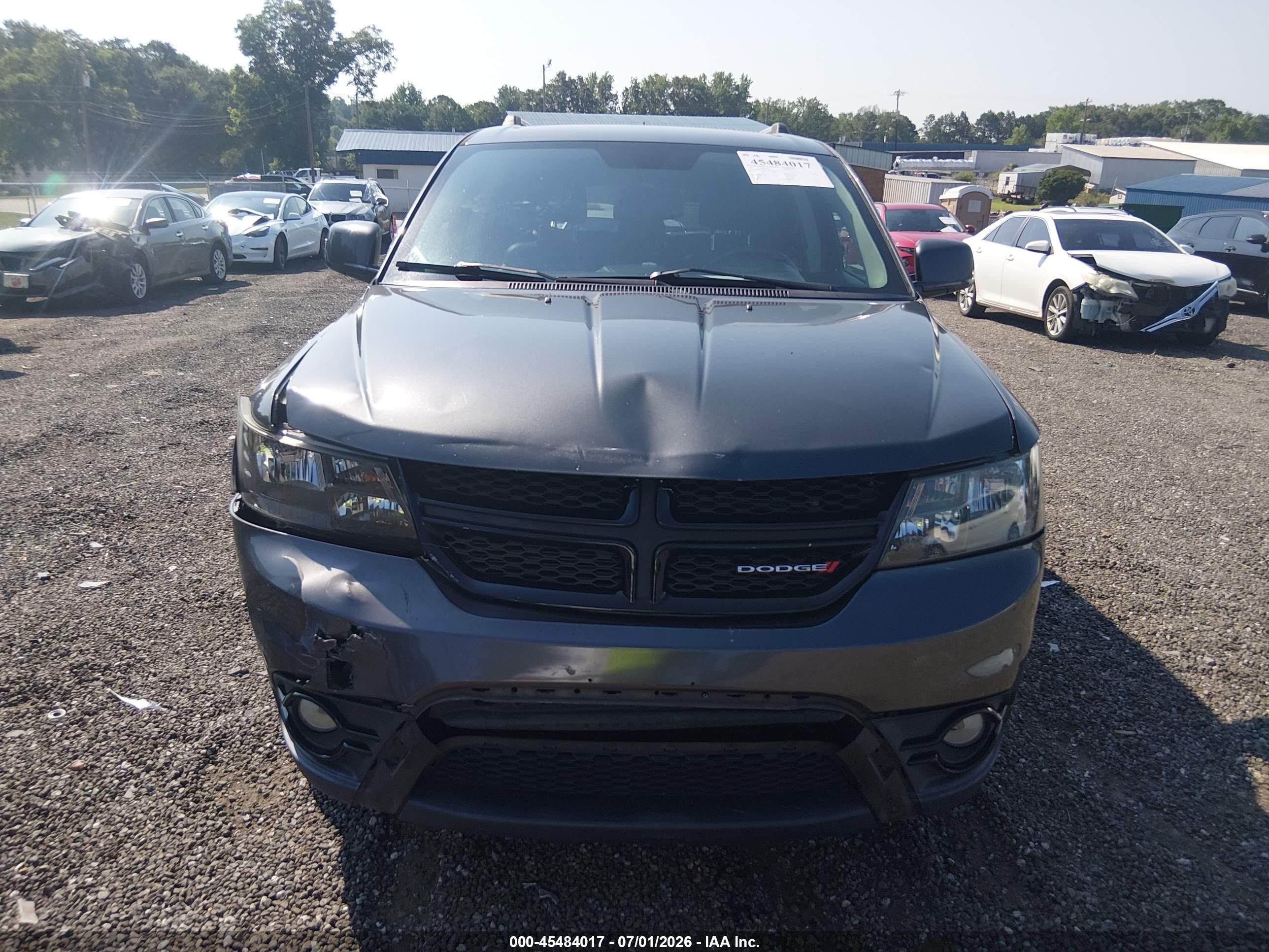 2015 Dodge Journey Crossroad Gray vin: 3C4PDCGG1FT630726