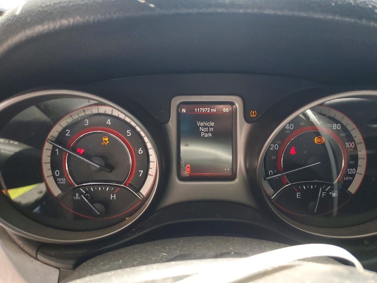 2015 Dodge Journey Crossroad White vin: 3C4PDCGG1FT645419