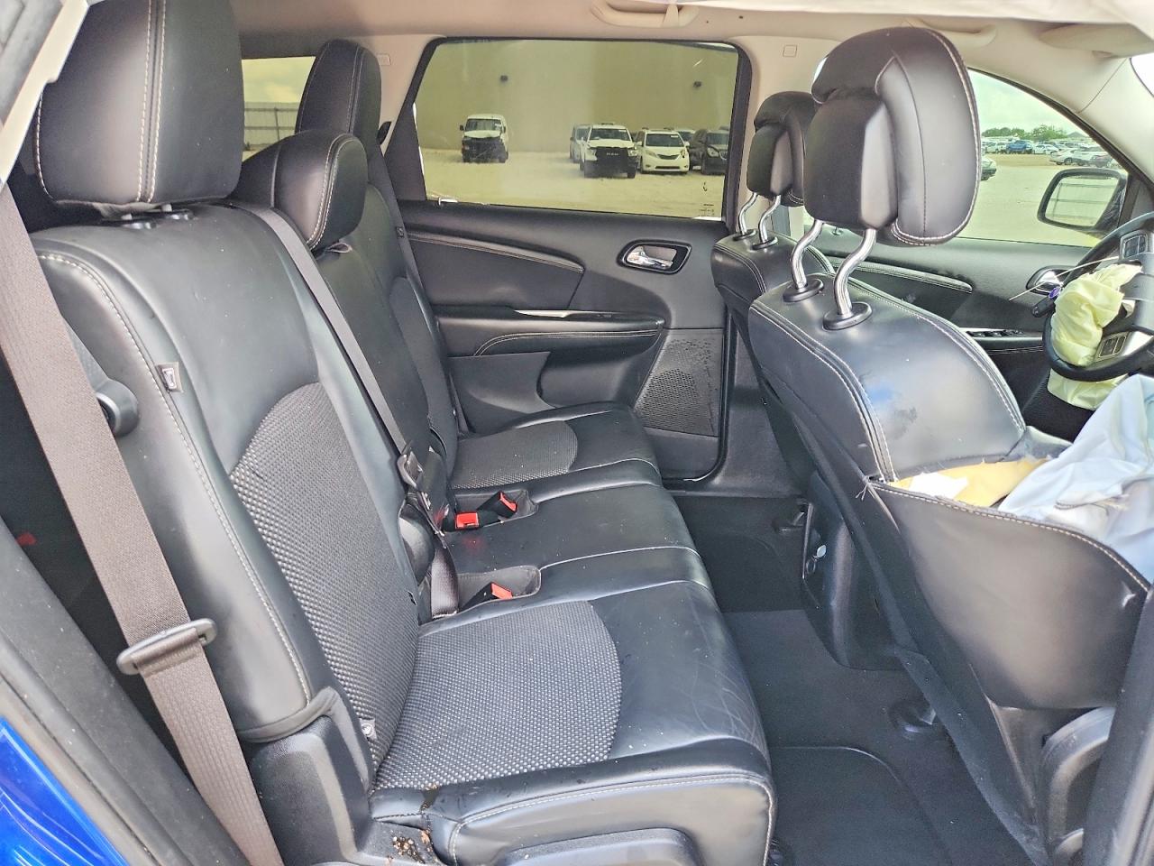 2015 Dodge Journey Crossroad Blue vin: 3C4PDCGG2FT605396