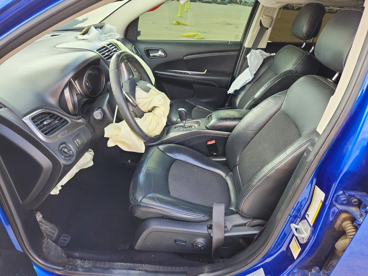 2015 Dodge Journey Crossroad Blue vin: 3C4PDCGG2FT605396