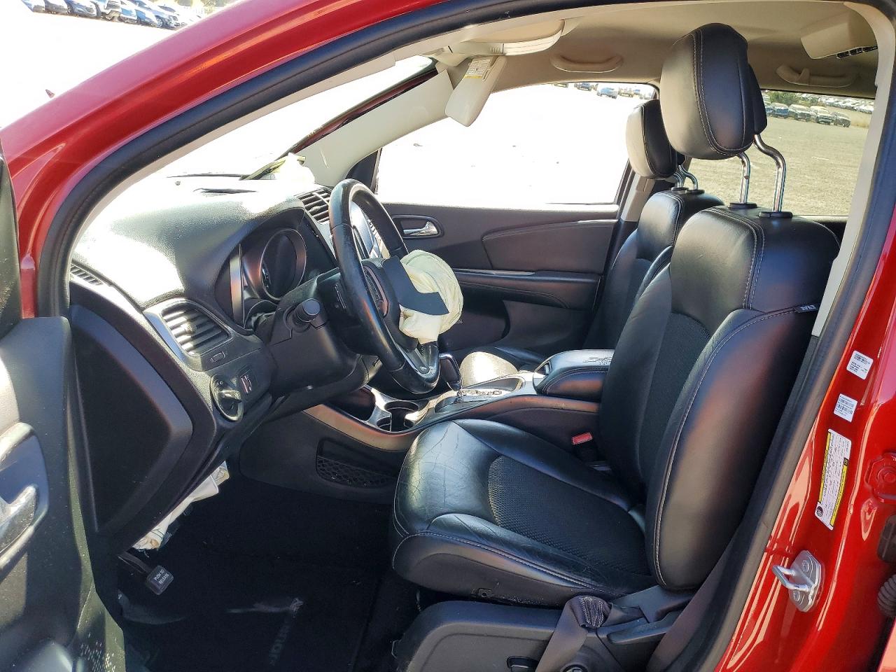 2017 Dodge Journey Crossroad Red vin: 3C4PDCGG2HT522814