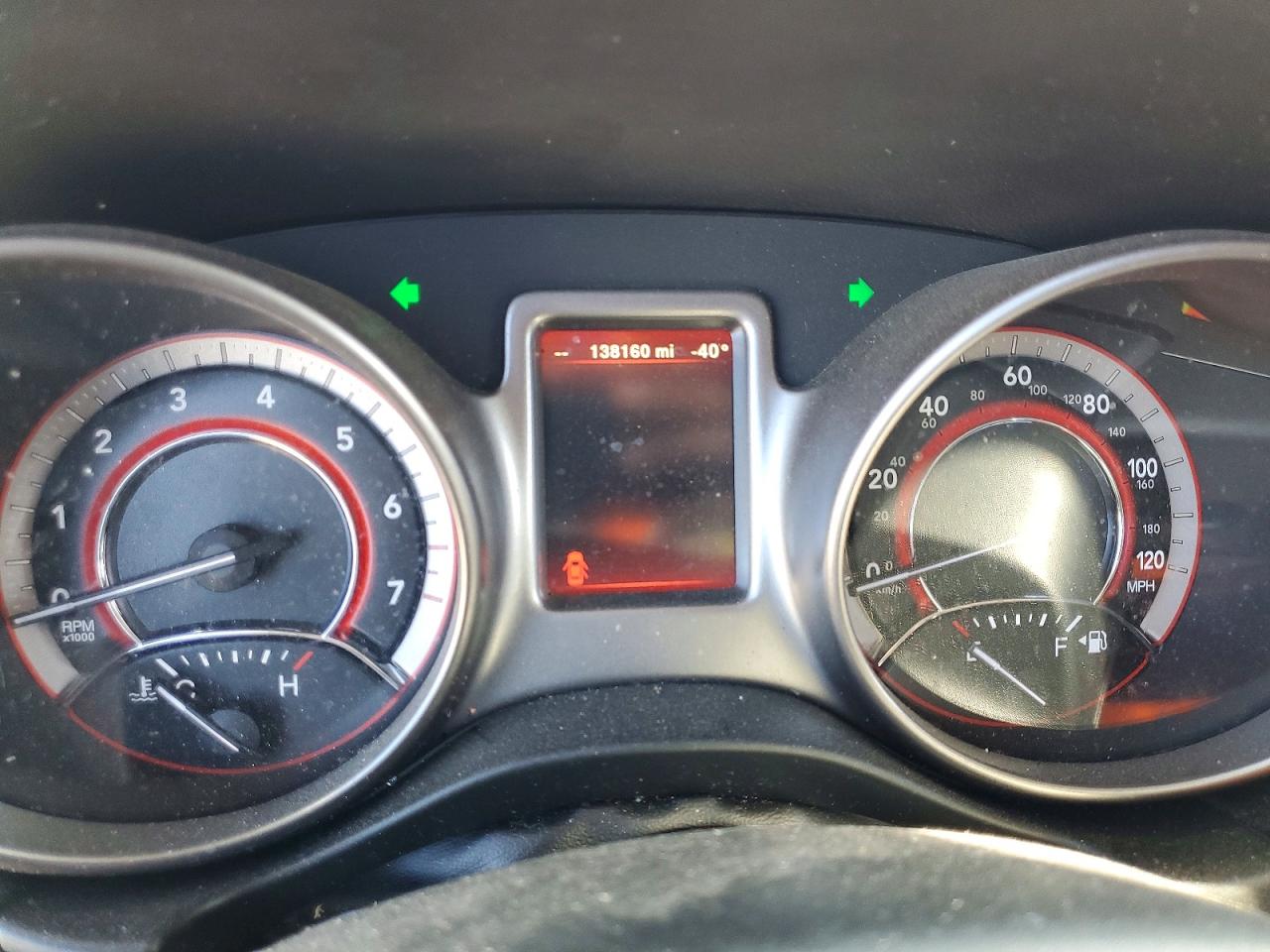 2017 Dodge Journey Crossroad Red vin: 3C4PDCGG2HT522814