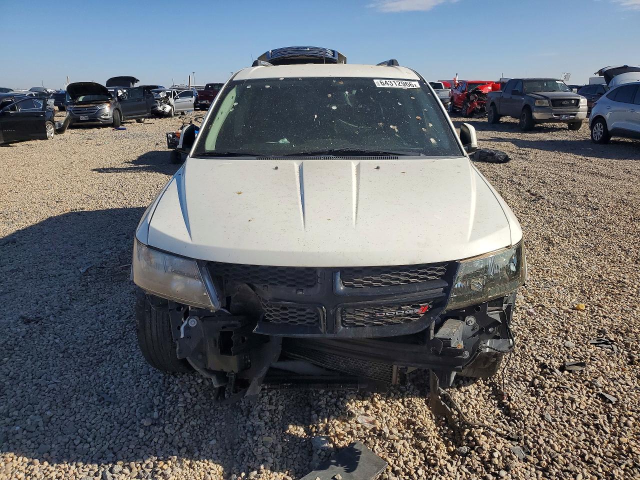 2018 Dodge Journey Crossroad White vin: 3C4PDCGG2JT517215
