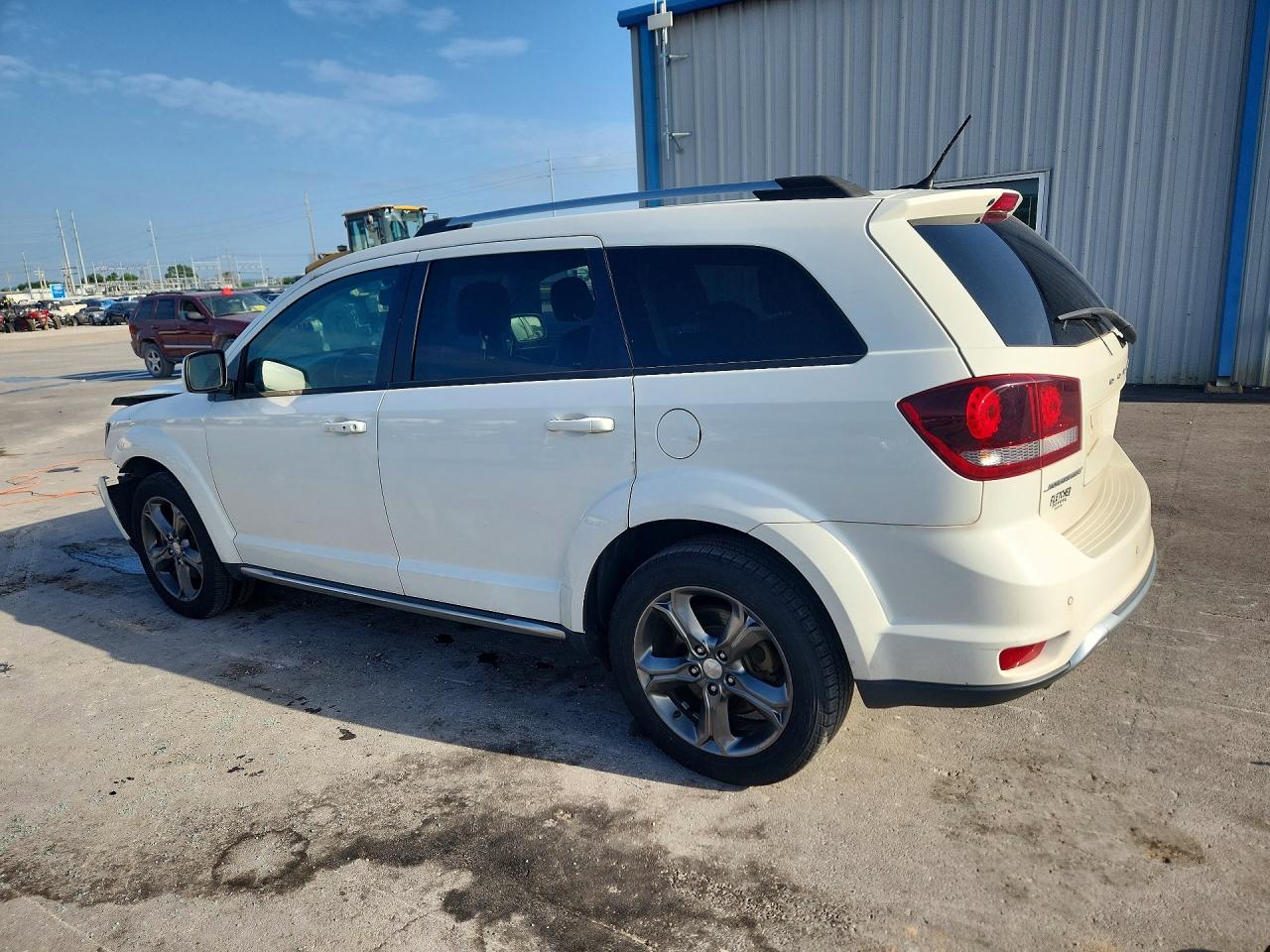 2015 Dodge Journey Crossroad Белый vin: 3C4PDCGG3FT518106