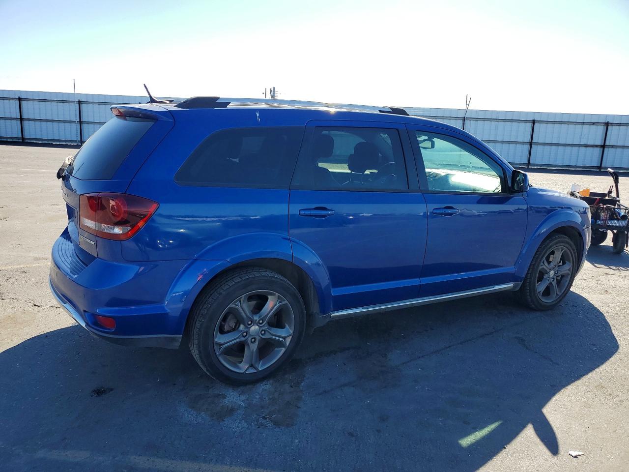 2015 Dodge Journey Crossroad Blue vin: 3C4PDCGG3FT518154