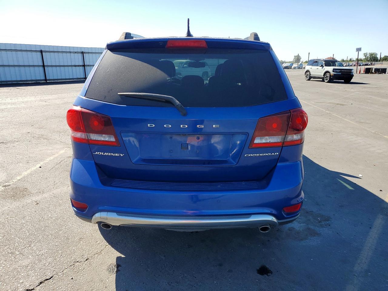 2015 Dodge Journey Crossroad Blue vin: 3C4PDCGG3FT518154