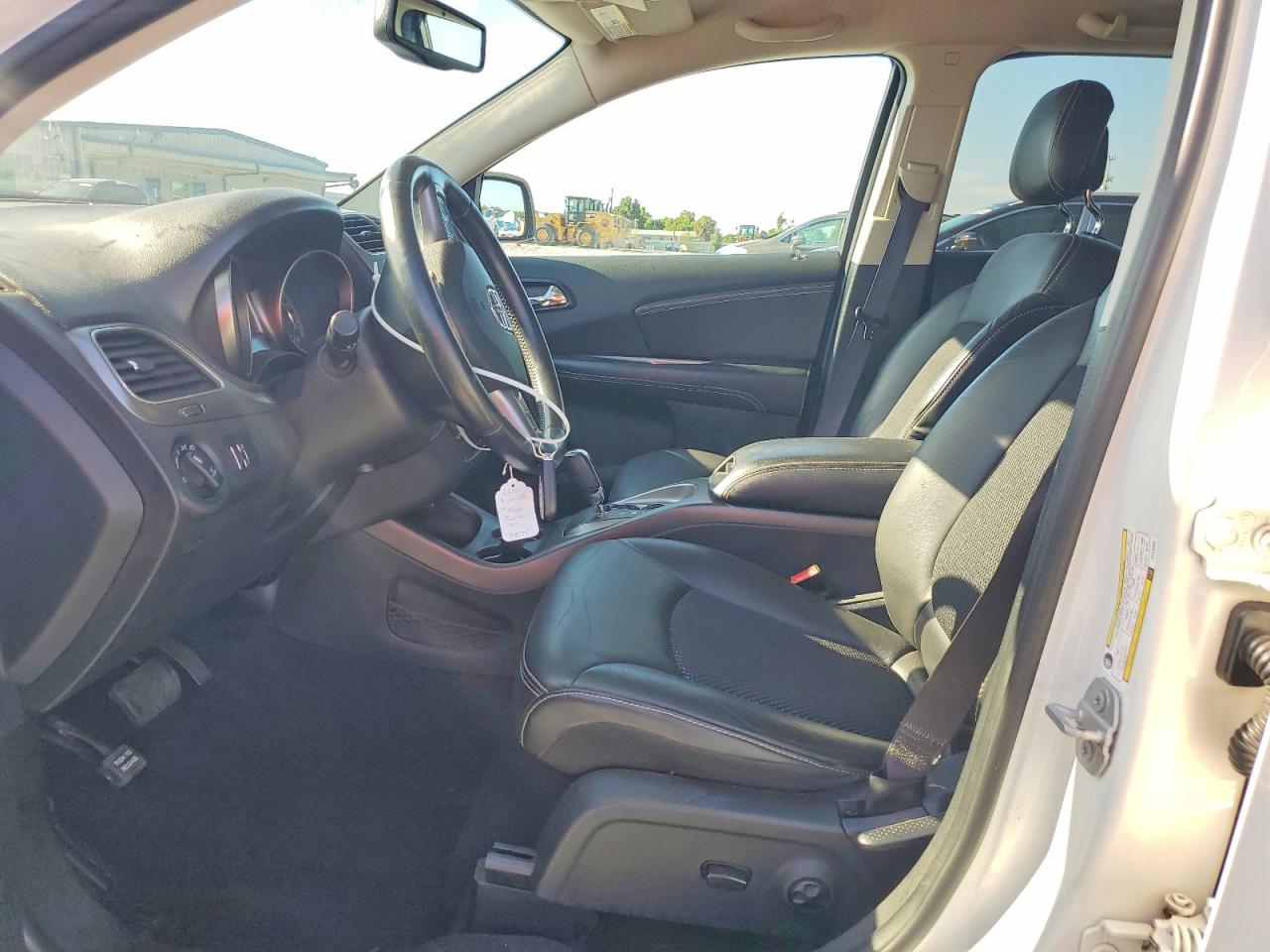 2015 Dodge Journey Crossroad White vin: 3C4PDCGG3FT578256
