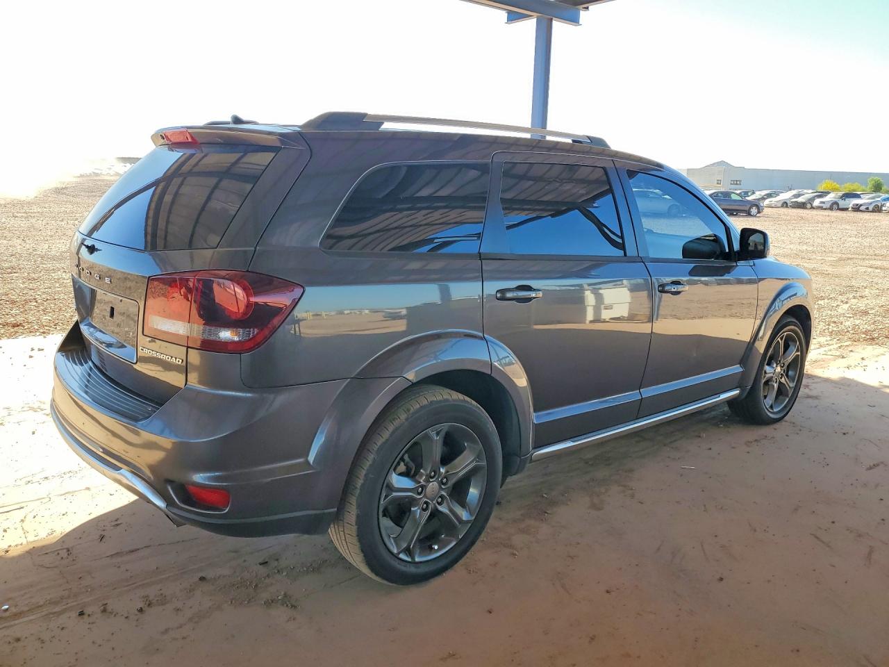 2015 Dodge Journey Crossroad Gray vin: 3C4PDCGG3FT698493