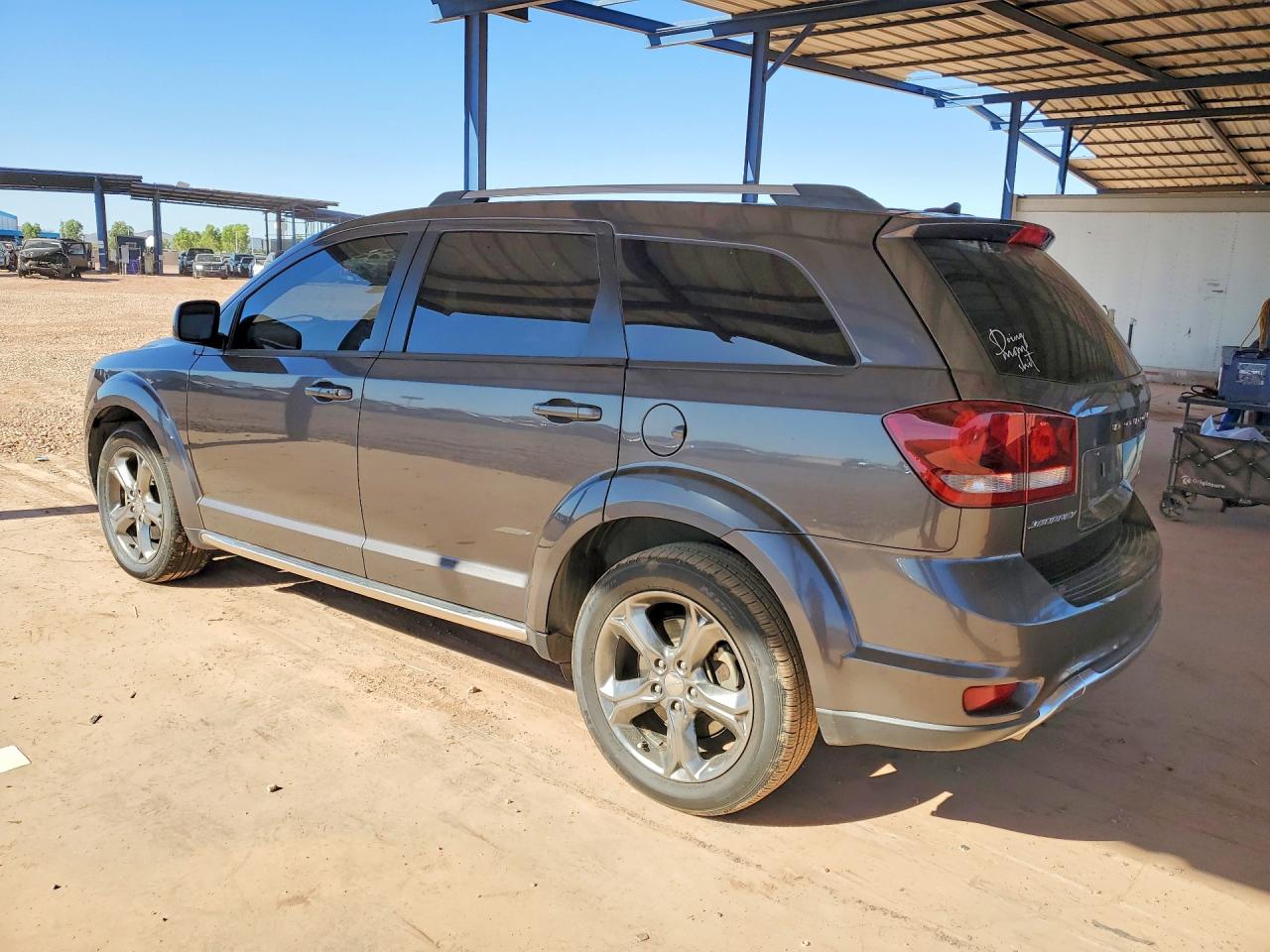 2015 Dodge Journey Crossroad Gray vin: 3C4PDCGG3FT698493